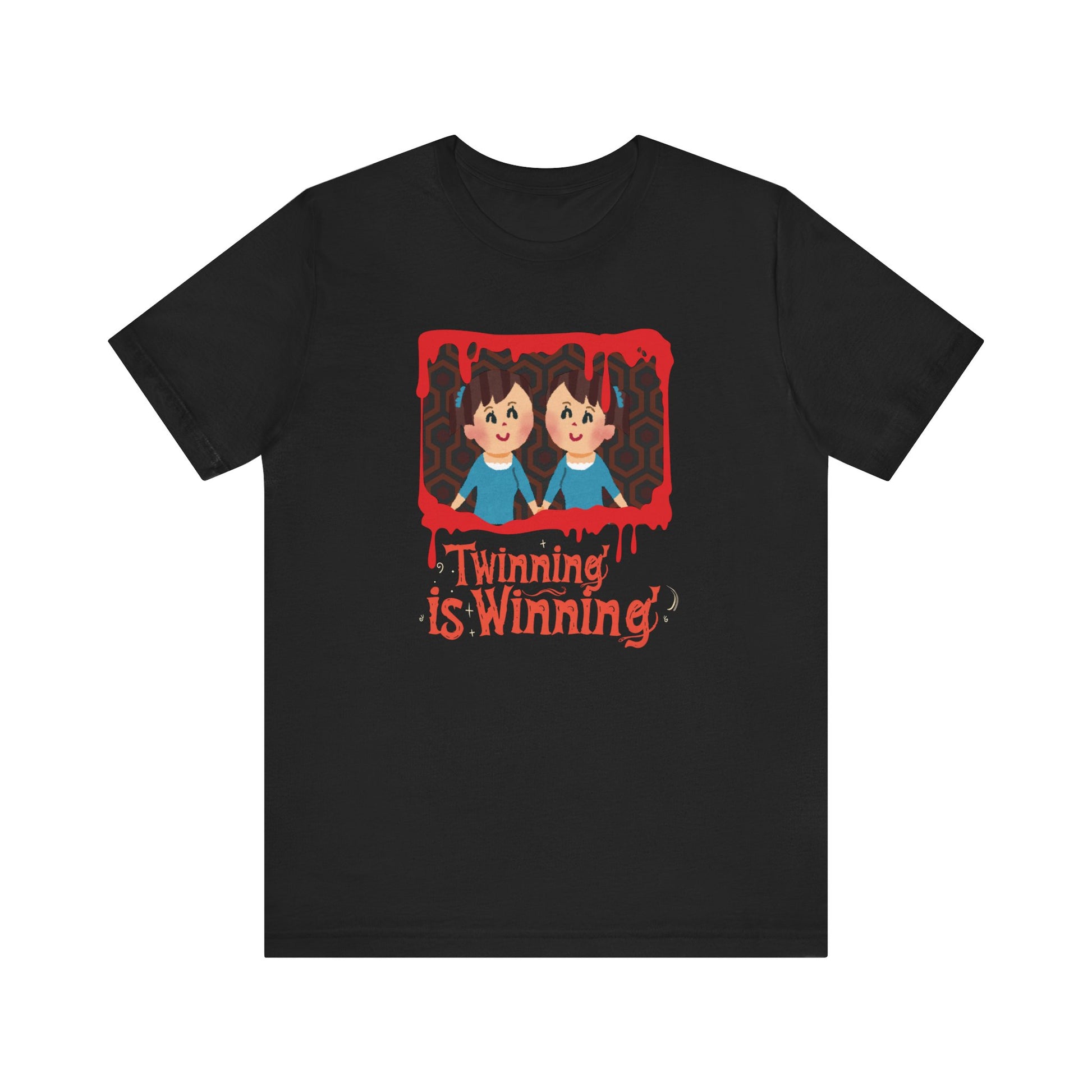Twinning is Winning Shining Inspired Halloween Graphic Tee