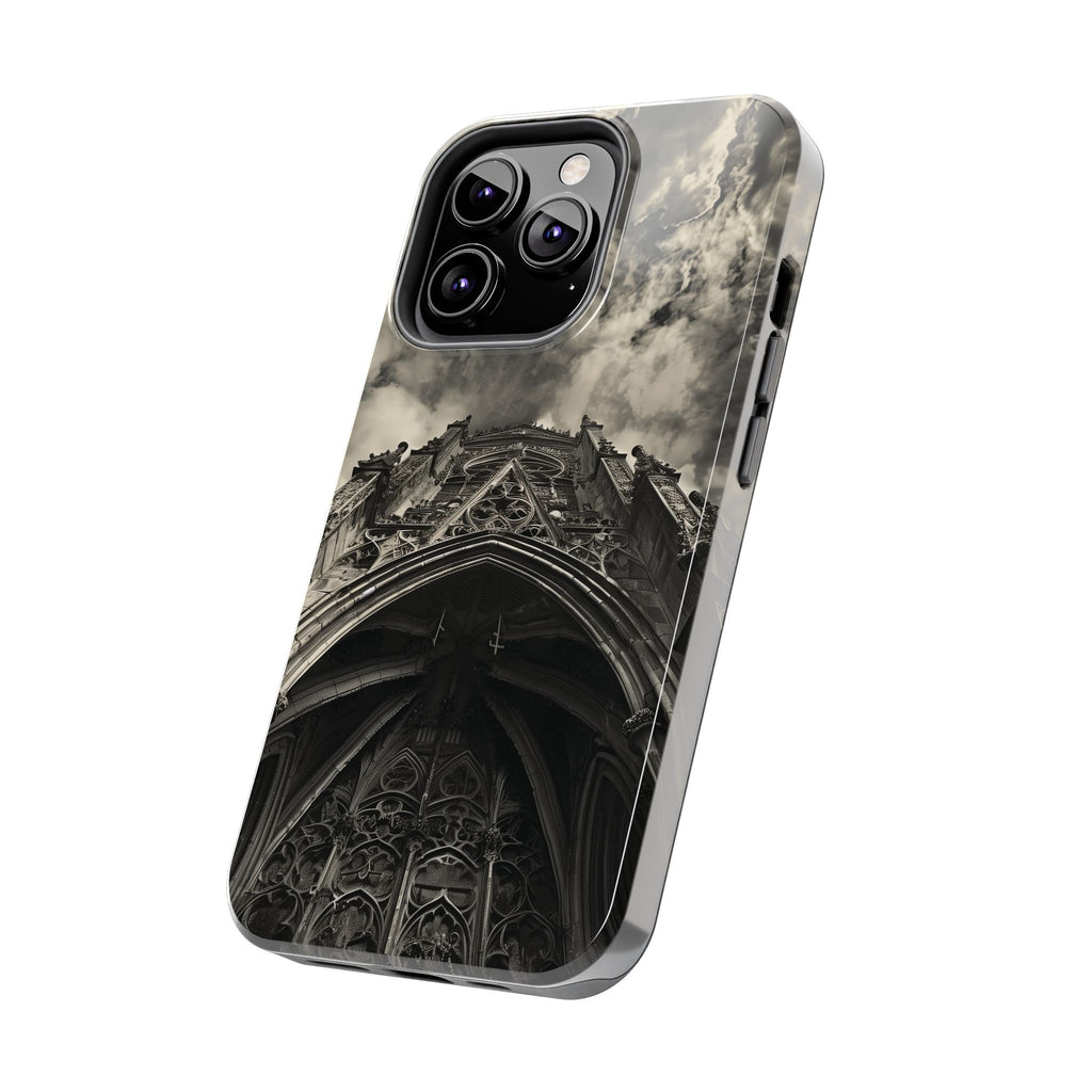 Gothic Art Phone Case Dark Academia, Cathedral Phone Case, Halloween Spooky Season, Gothic Architecture, Gargoyle Phone iPhone 15 Pro Max