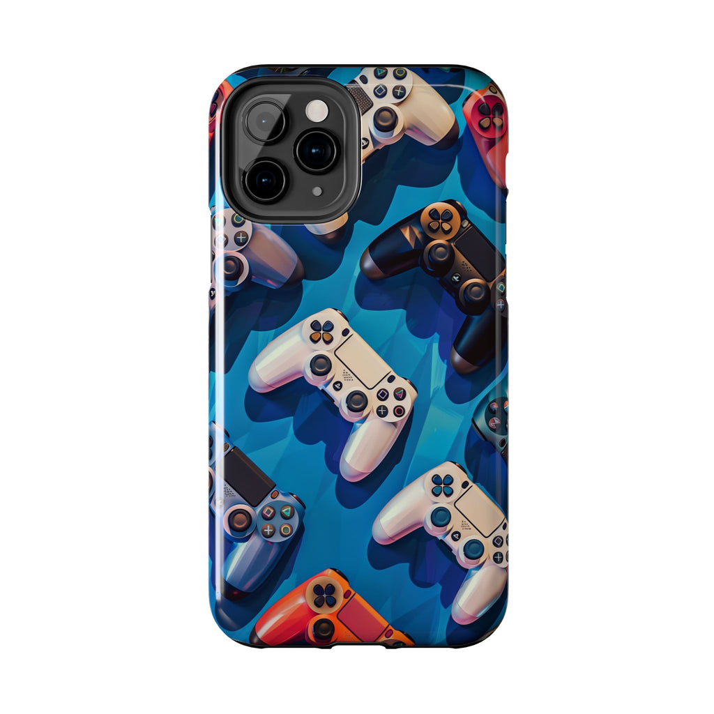 Video Game Controllers iPhone Case - Gamer Tough Phone Cover - Modern Gaming