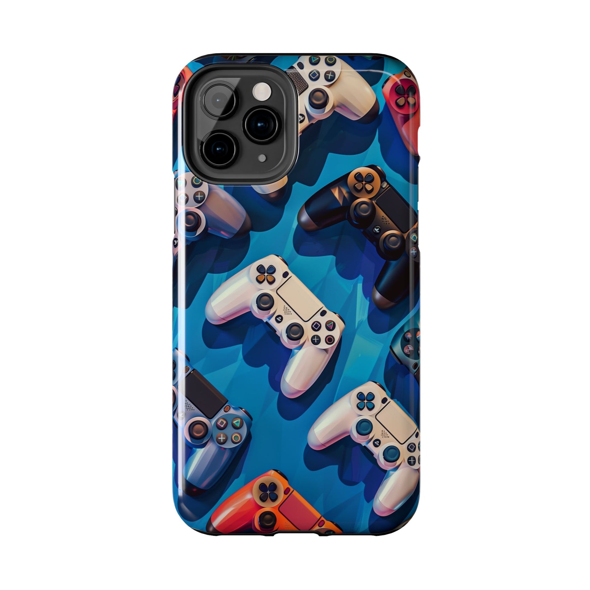 Video Game Controllers iPhone Case - Gamer Tough Phone Cover - Modern Gaming