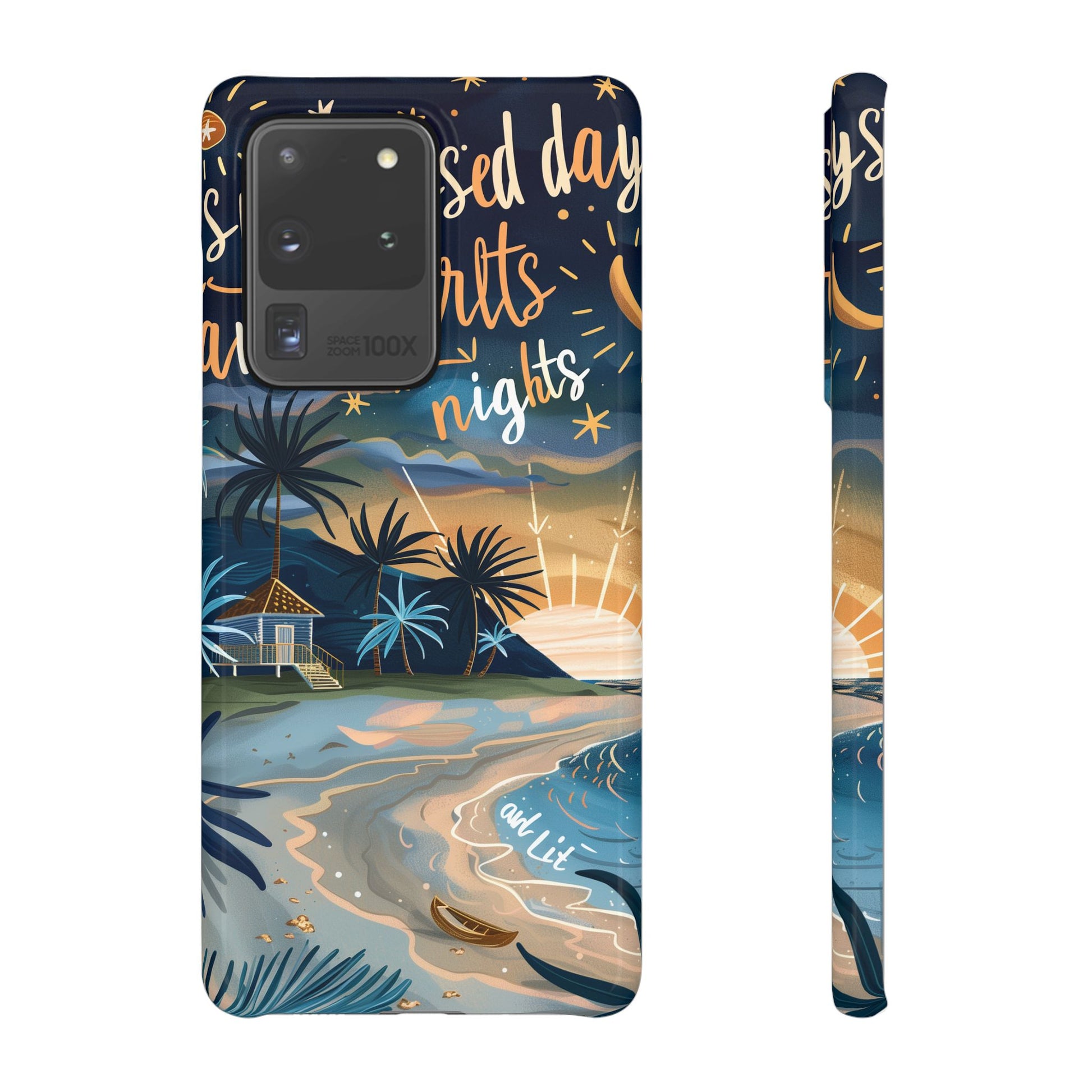 Sun Kissed Days and Starlit Nights Slim Case for Android