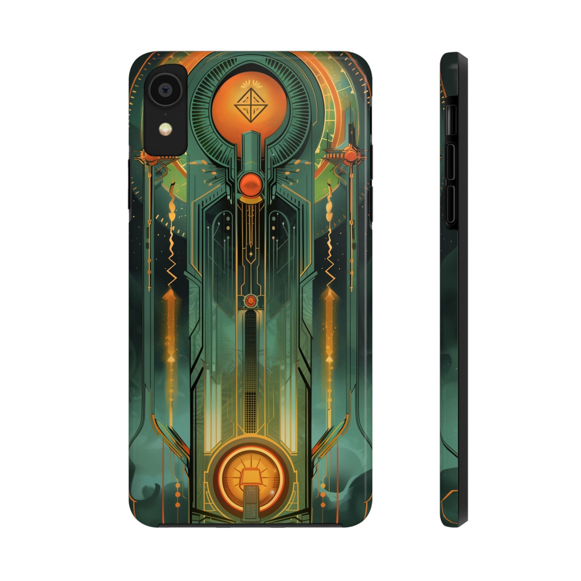 Art Deco Phone Case, Architecture Phone Case, Durable iPhone Case, Gift for Architect, iPhone 14 Case, Art Deco Building Phone Case
