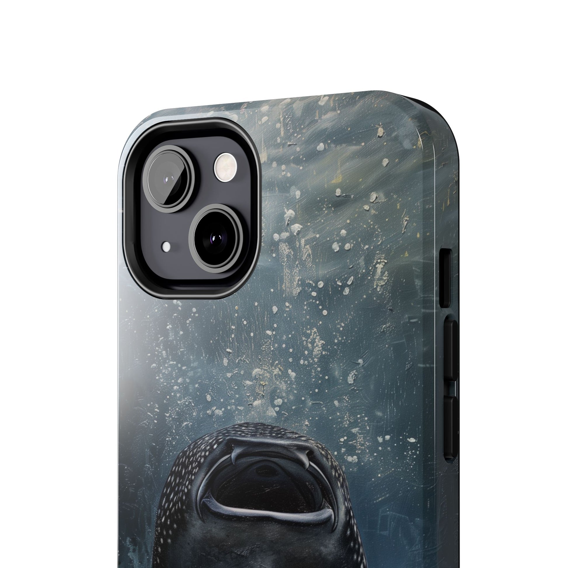 Rising Majesty: Whale Shark Feeding Tough Phone Case