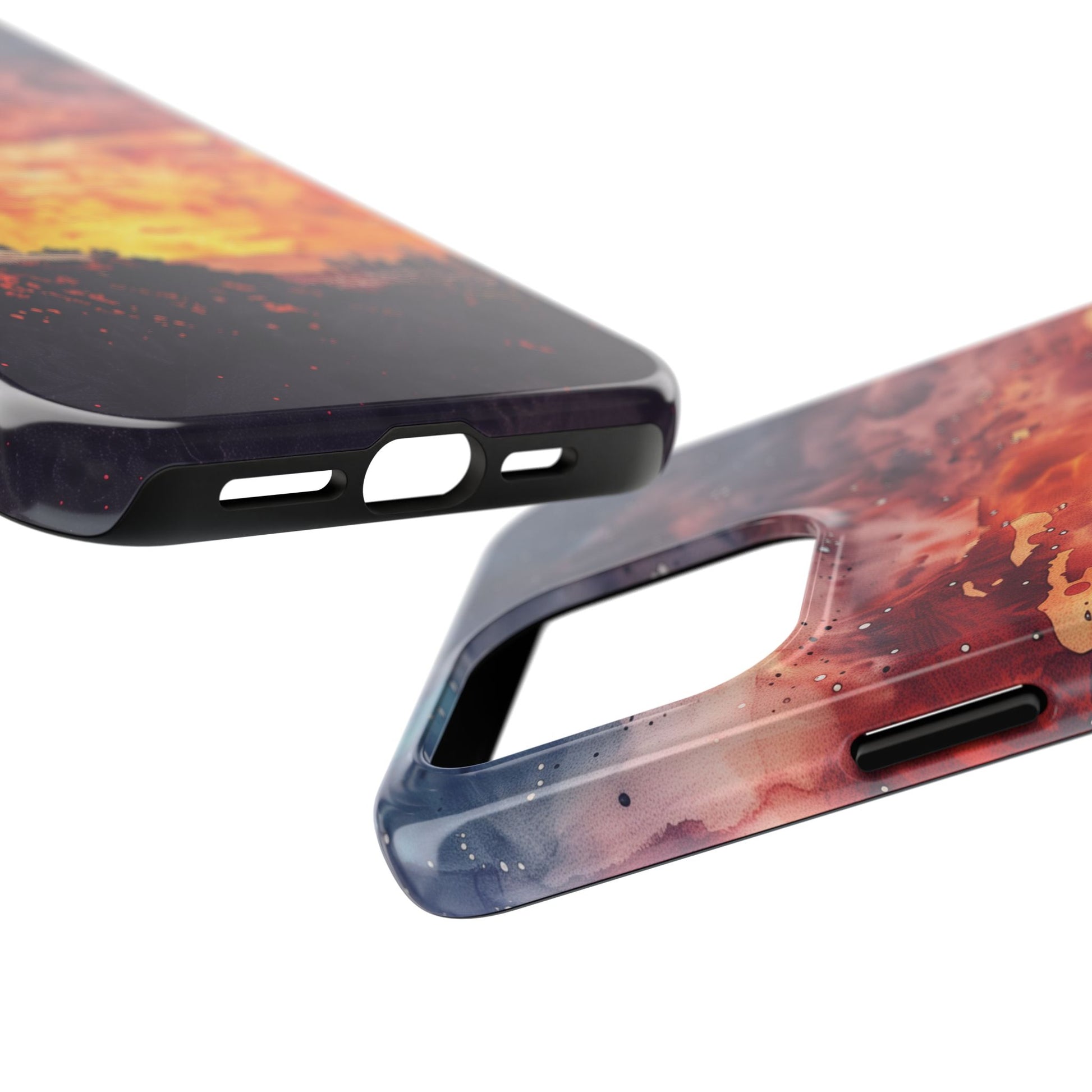 Los Angeles Sunset iPhone Case, Golden Hour Scenic View, Hollywood Hills Sunset Phone Case, Palm Trees Phone Case, iphone 15 pro max case