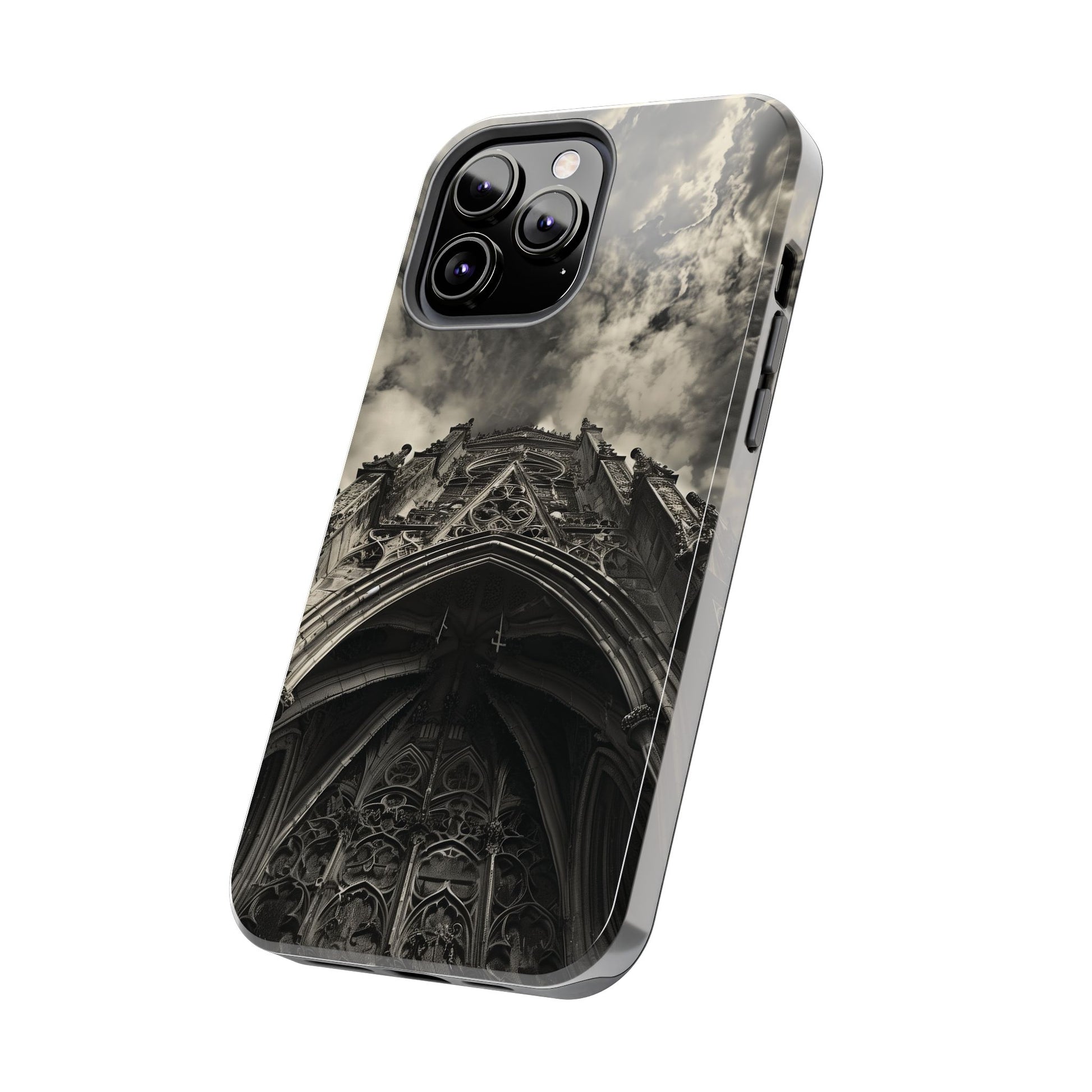 Gothic Art Phone Case Dark Academia, Cathedral Phone Case, Halloween Spooky Season, Gothic Architecture, Gargoyle Phone iPhone 15 Pro Max