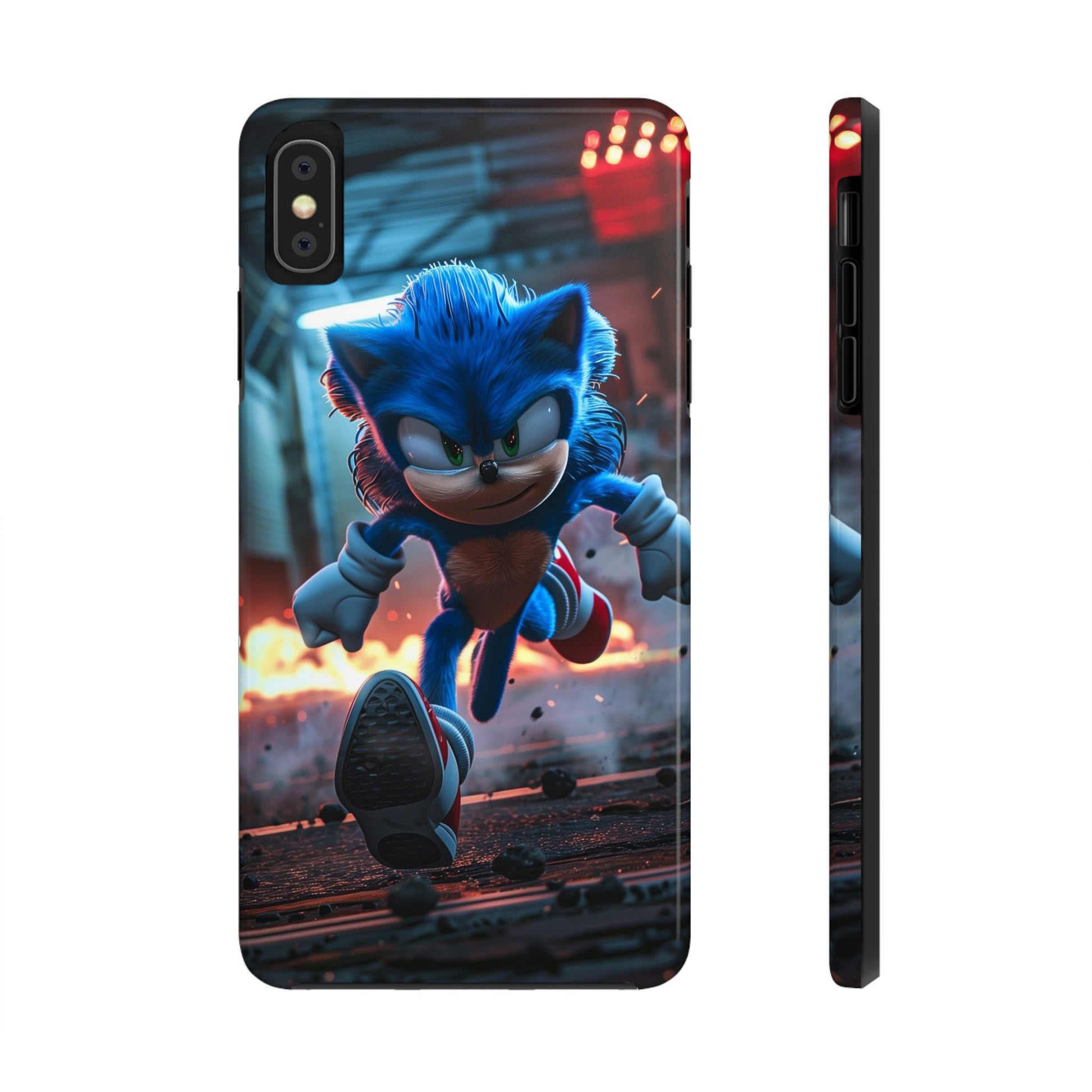 Durable Sonic Phone Case - Protective Sonic the Hedgehog Design - Tough Mobile Cover - Fun Video Game Phone Accessory