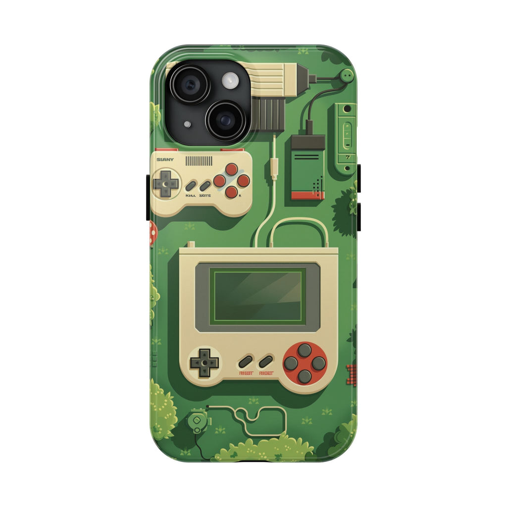 Durable iPhone Case with Alternative Universe Game Console Design - Protective Phone Cover - Fun and Sturdy Gaming Accessory - Gamer Gift