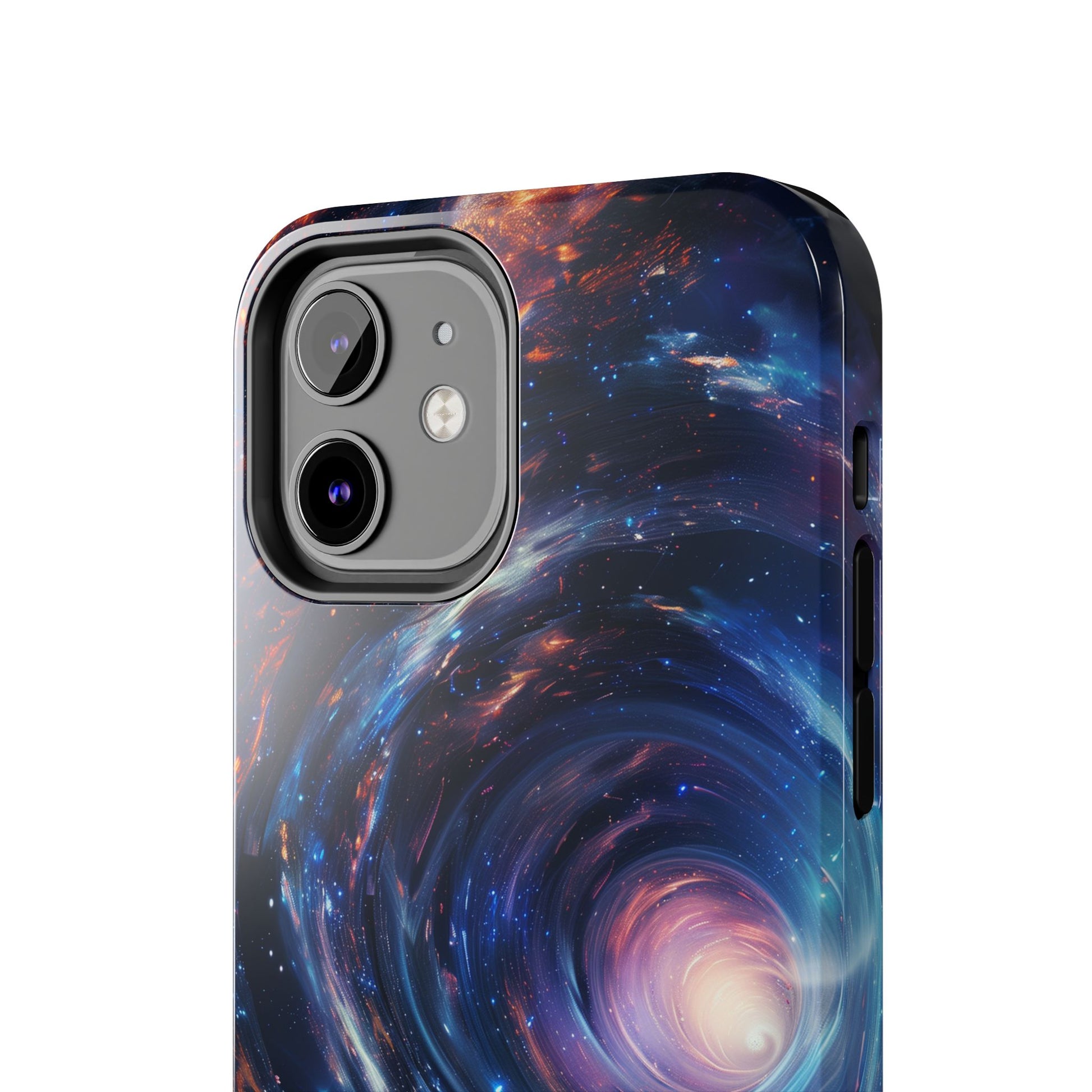 Dr Who inspired Phone Case - Space Wormholes Phone Case - Cosmic Galaxy Cover with Futuristic Wormhole Design - Sci-Fi Protective Case