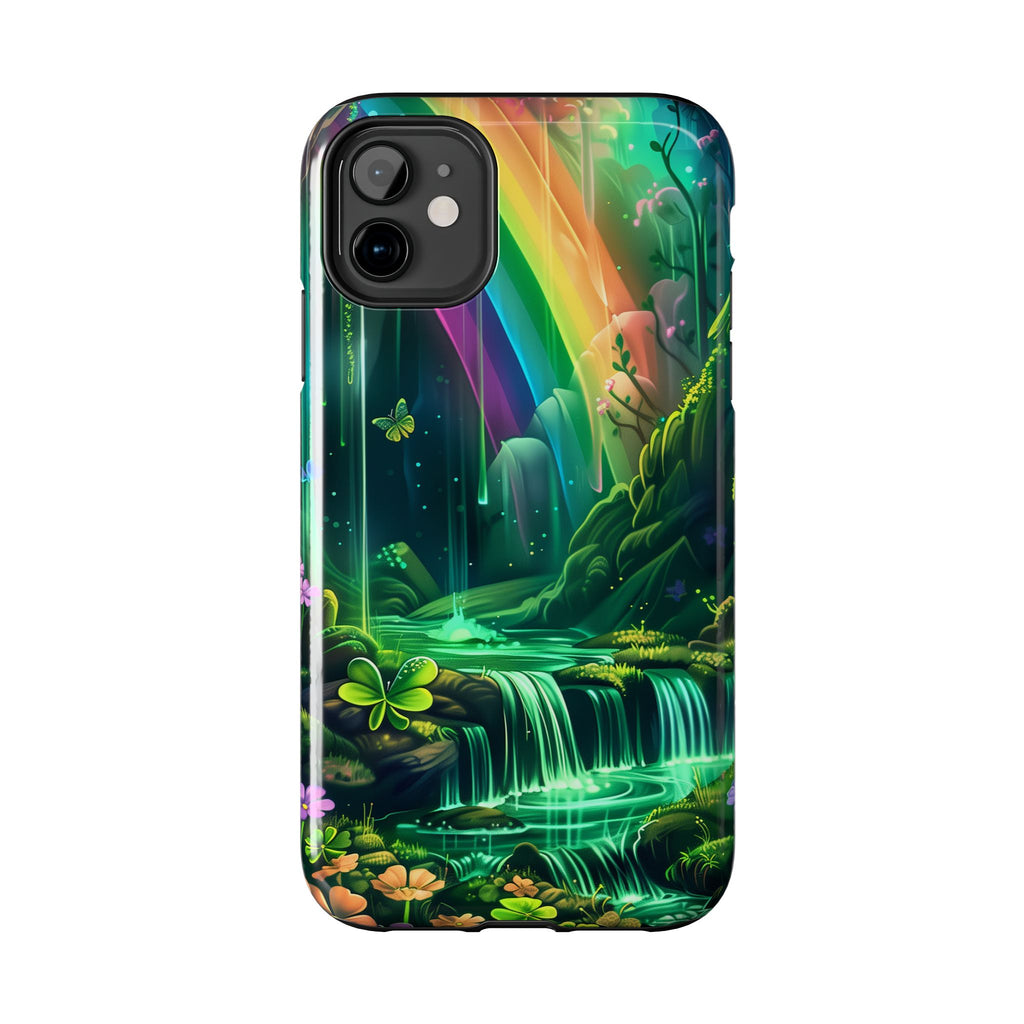 St. Patrick's Day Durable Phone Case, Lucky Phone Case Design, Durable Irish Luck Protective Cover, Holiday Gift Idea