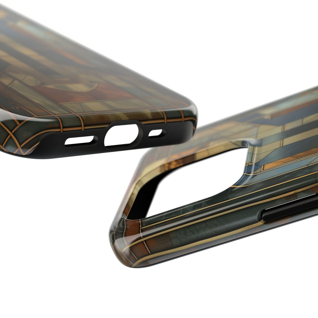 Frank Lloyd Wright Stained Glass Phone Case - Architectural Style Phone Cover - Stained Glass Design Phone Case - Unique Phone Accessory