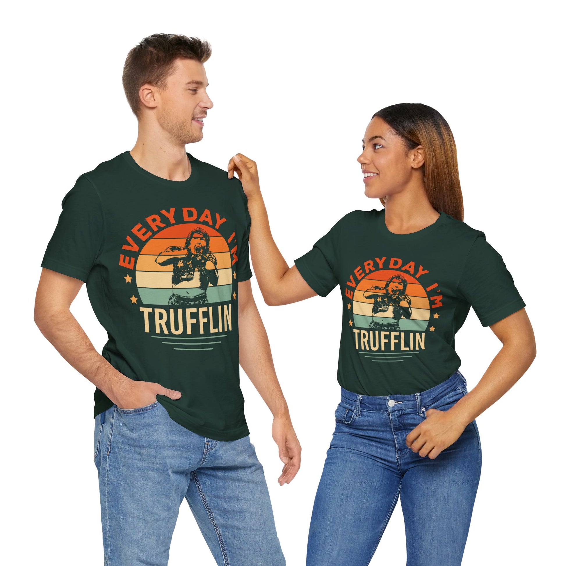 Everyday I’m Trufflin Goonies Inspired Retro Tee