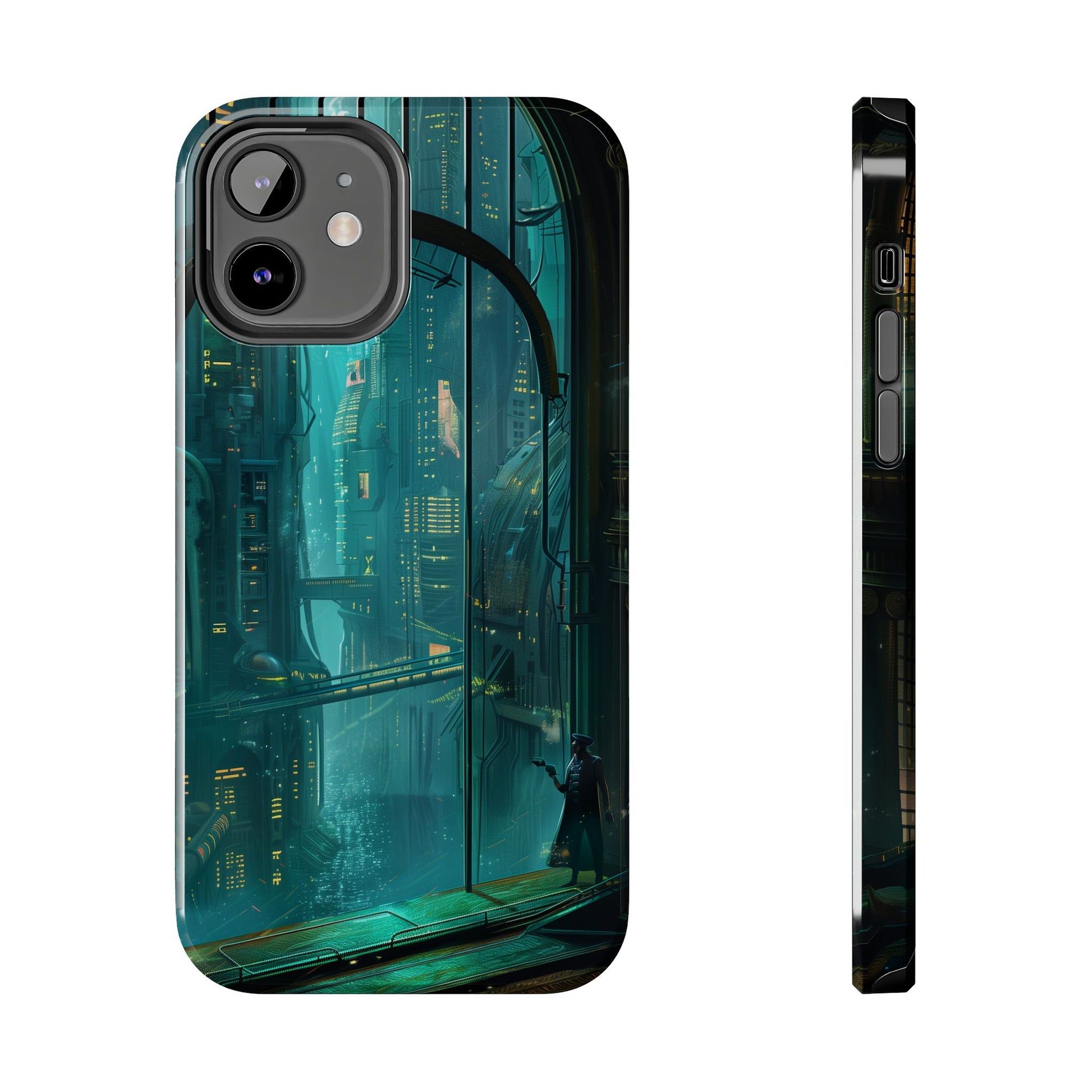 BioShock Inspired Phone Case - Underwater Art Deco City - Gaming Phone Cover - Unique Video Game Accessory