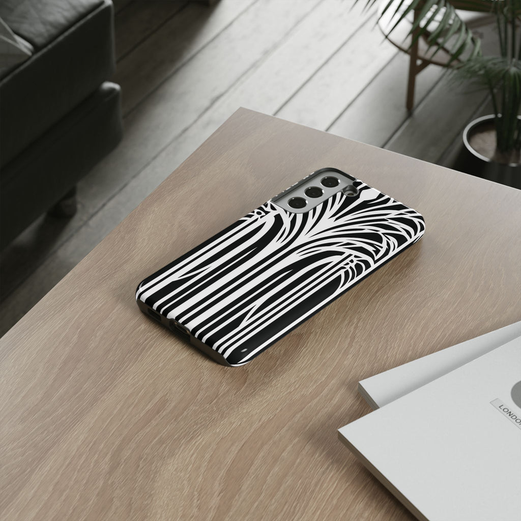 Blank White Art Deco Palm Tree Phone Case Design Lempicka Frank Lloyd Wright Prairie Style Stylish iphone 13 14 15 16 Pro Max Plus Galaxy