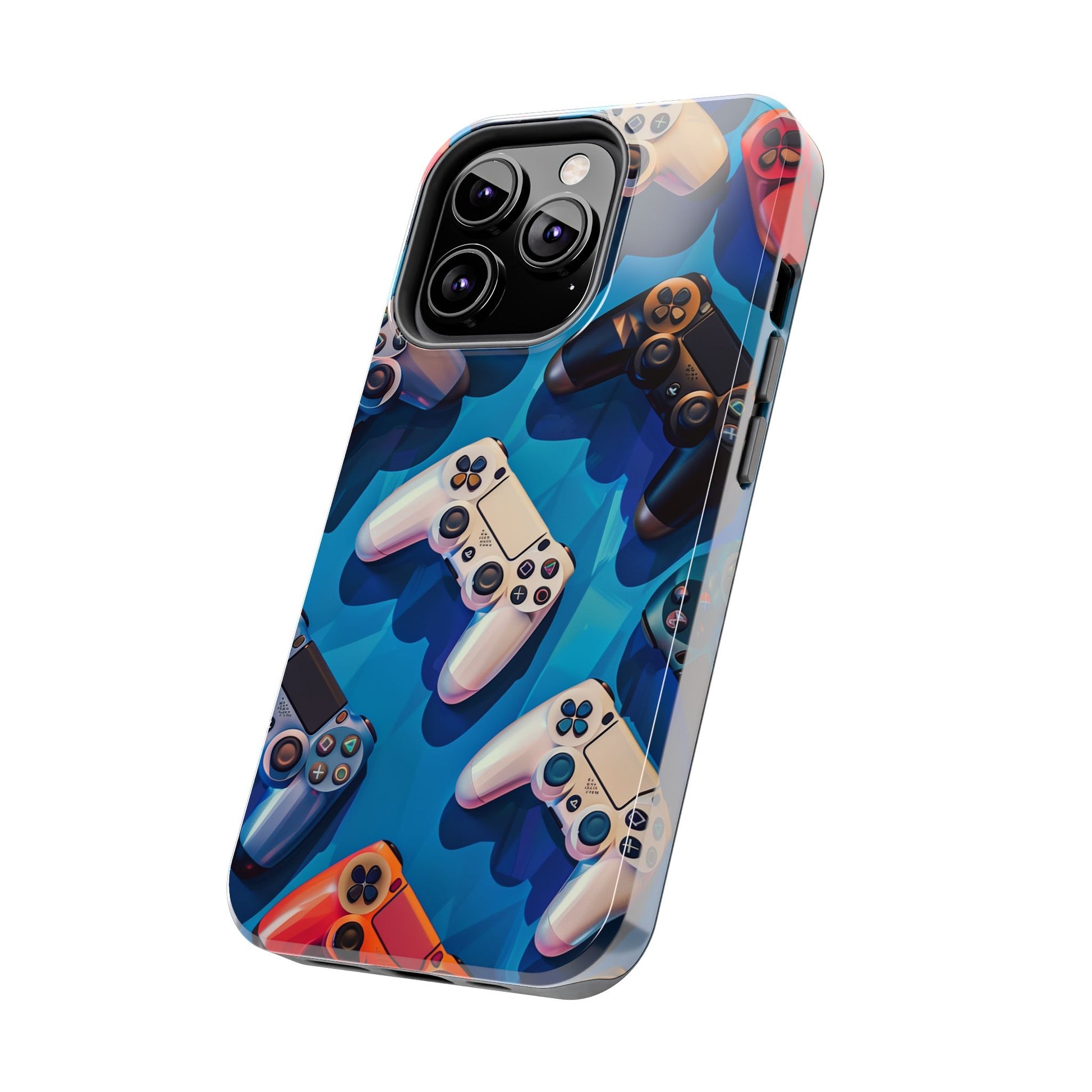 Video Game Controllers iPhone Case - Gamer Tough Phone Cover - Modern Gaming