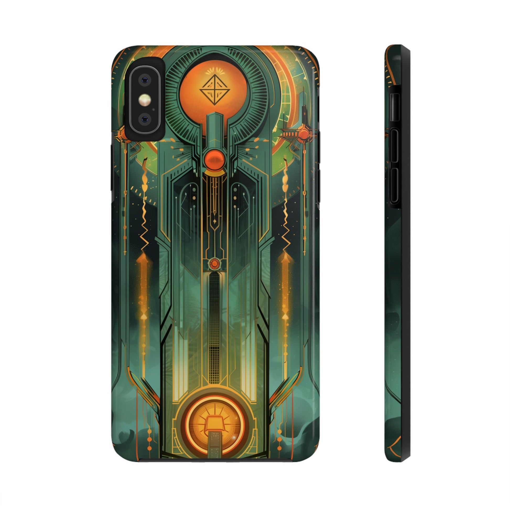 Art Deco Phone Case, Architecture Phone Case, Durable iPhone Case, Gift for Architect, iPhone 14 Case, Art Deco Building Phone Case