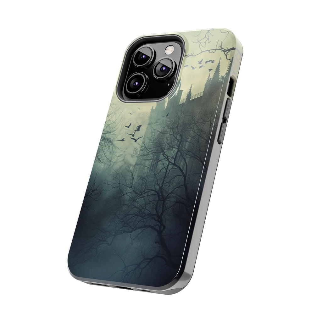 Gothic Architecture Phone Case, Dark Academia Phone Case, Moon and Tarot Case, Halloween Spooky Season, Dark Academia iPhone 15 Pro Max