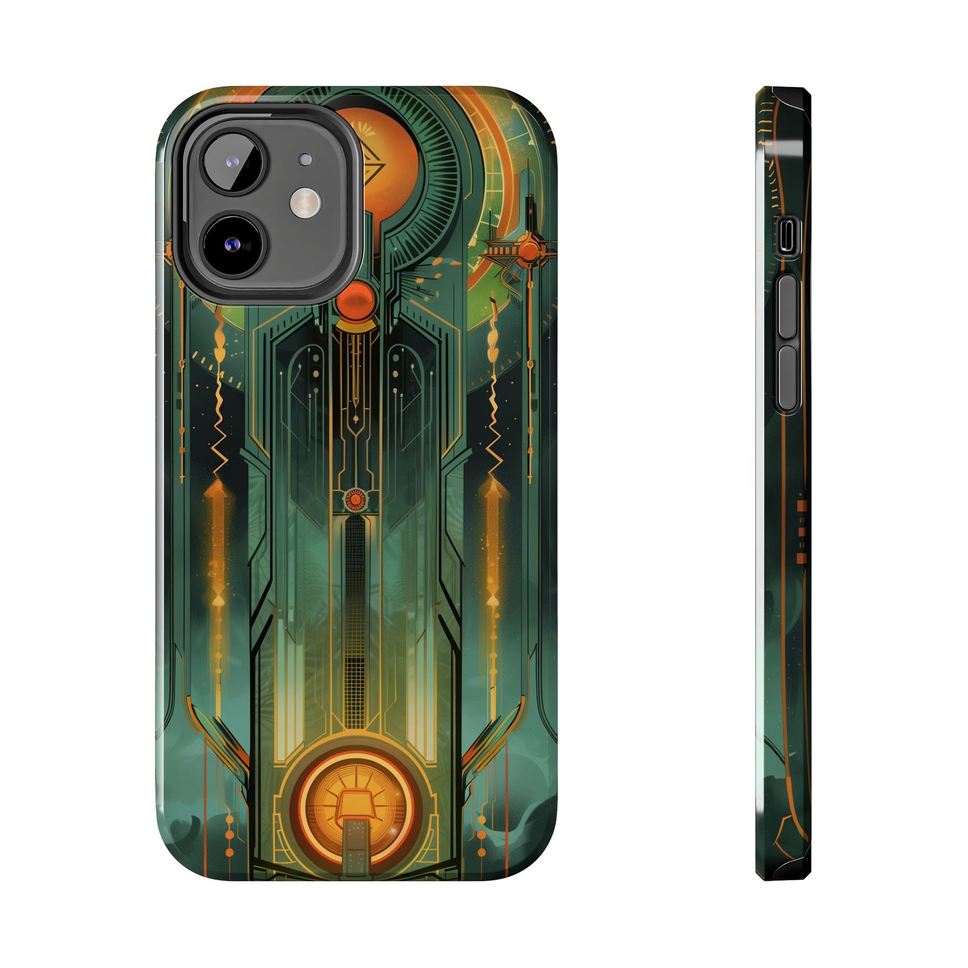 Art Deco Phone Case, Architecture Phone Case, Durable iPhone Case, Gift for Architect, iPhone 14 Case, Art Deco Building Phone Case