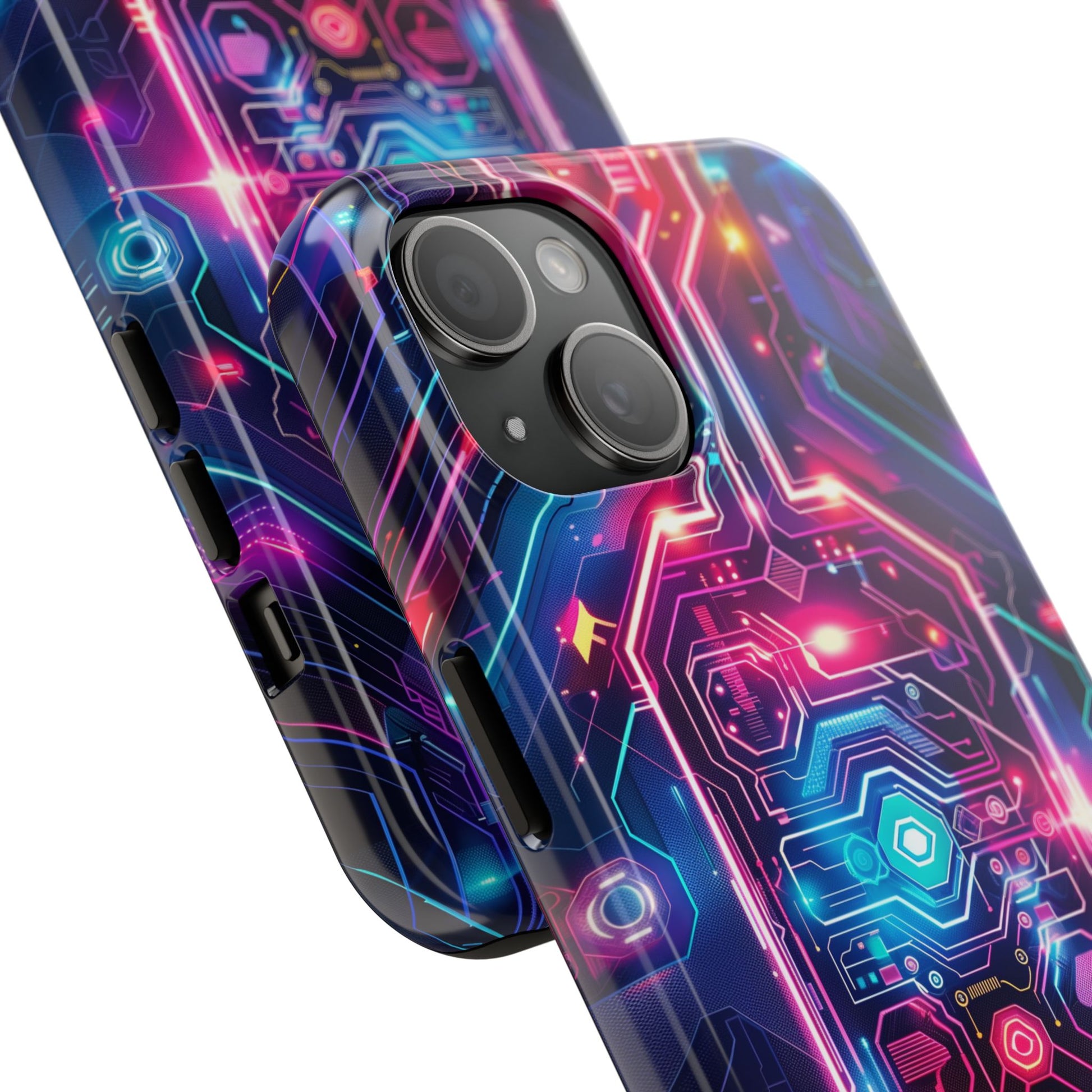 Circuit Board Phone Case, Futuristic Circuit Phone Case, High-Tech Gift for Him, Custom Sci-Fi Phone Case, iphone 15 pro max
