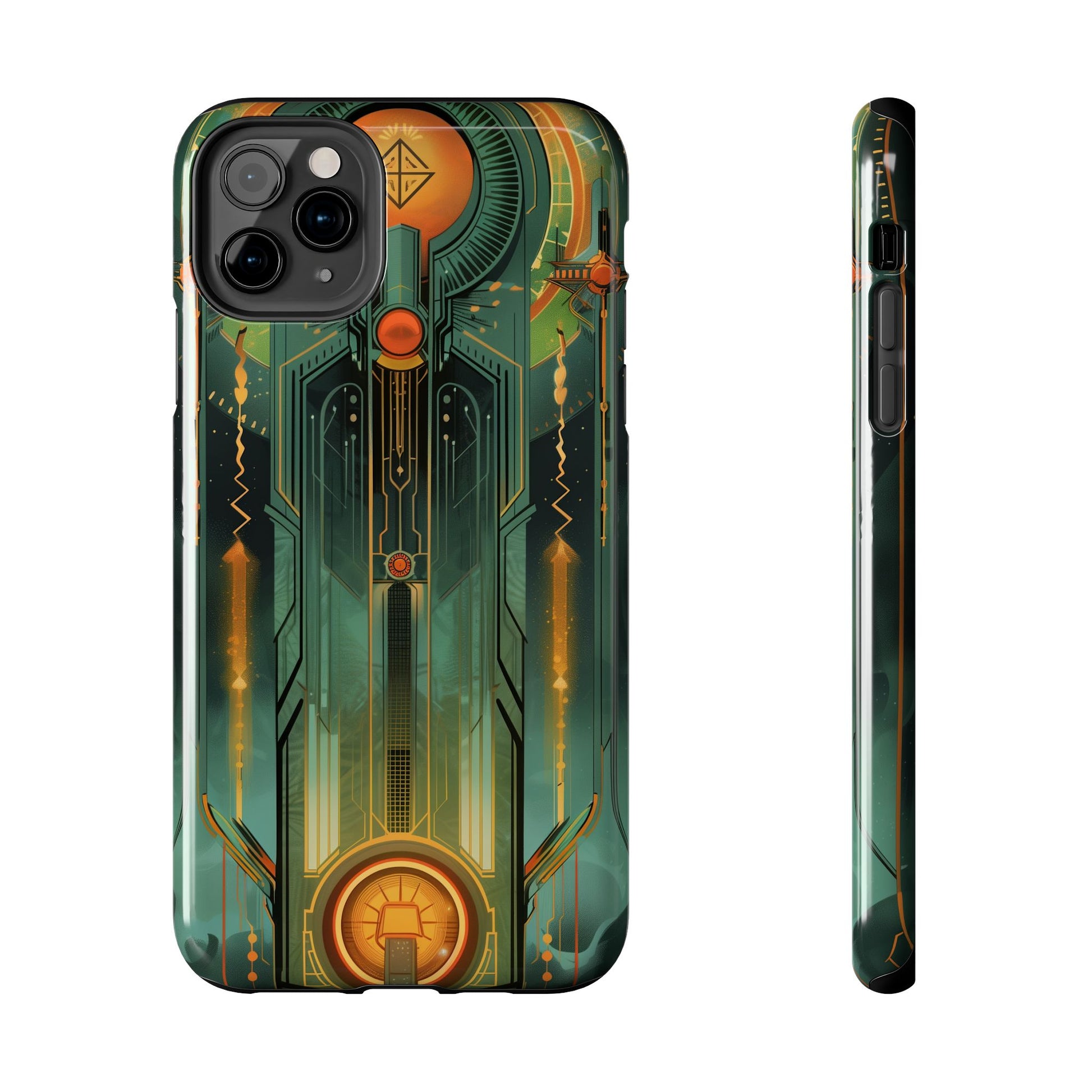 Art Deco Phone Case, Architecture Phone Case, Durable iPhone Case, Gift for Architect, iPhone 14 Case, Art Deco Building Phone Case