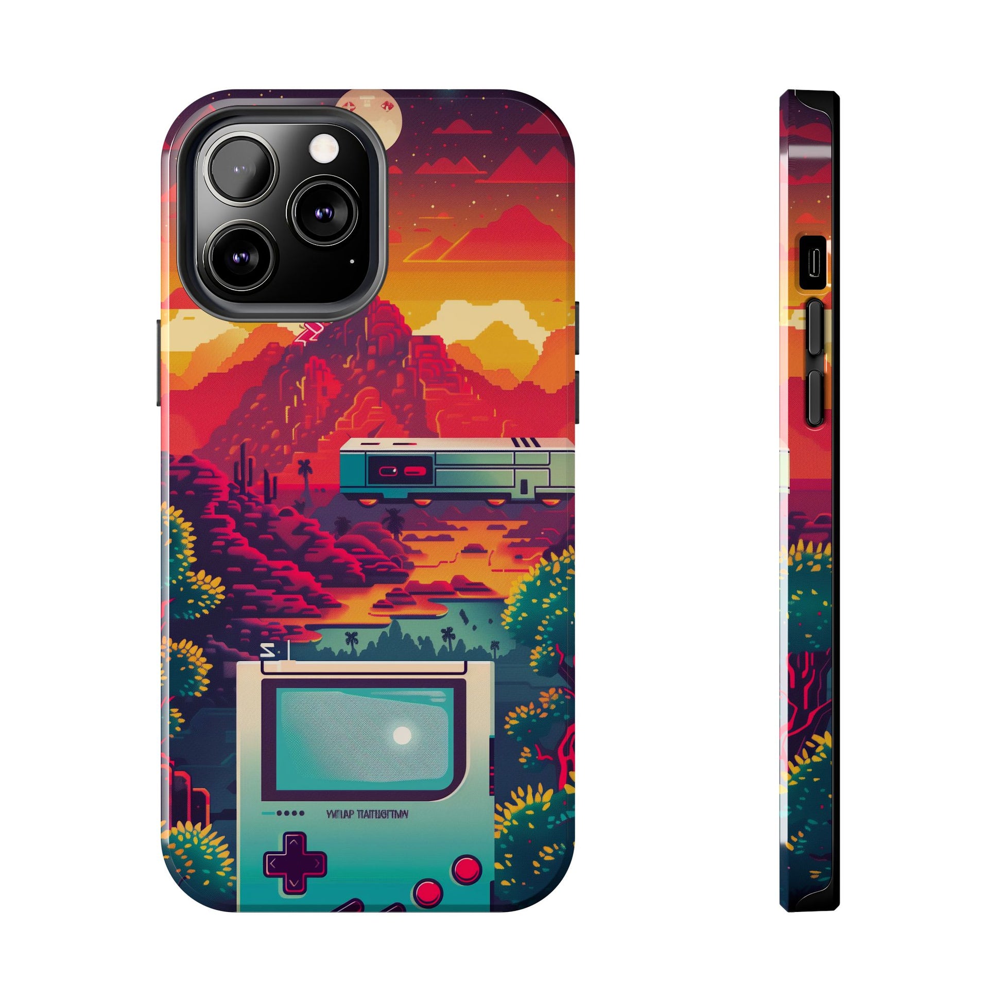 Durable iPhone Case with Alternative Universe Game Console Design - Protective Phone Cover - Fun and Sturdy Gaming Accessory - Gamer Gift