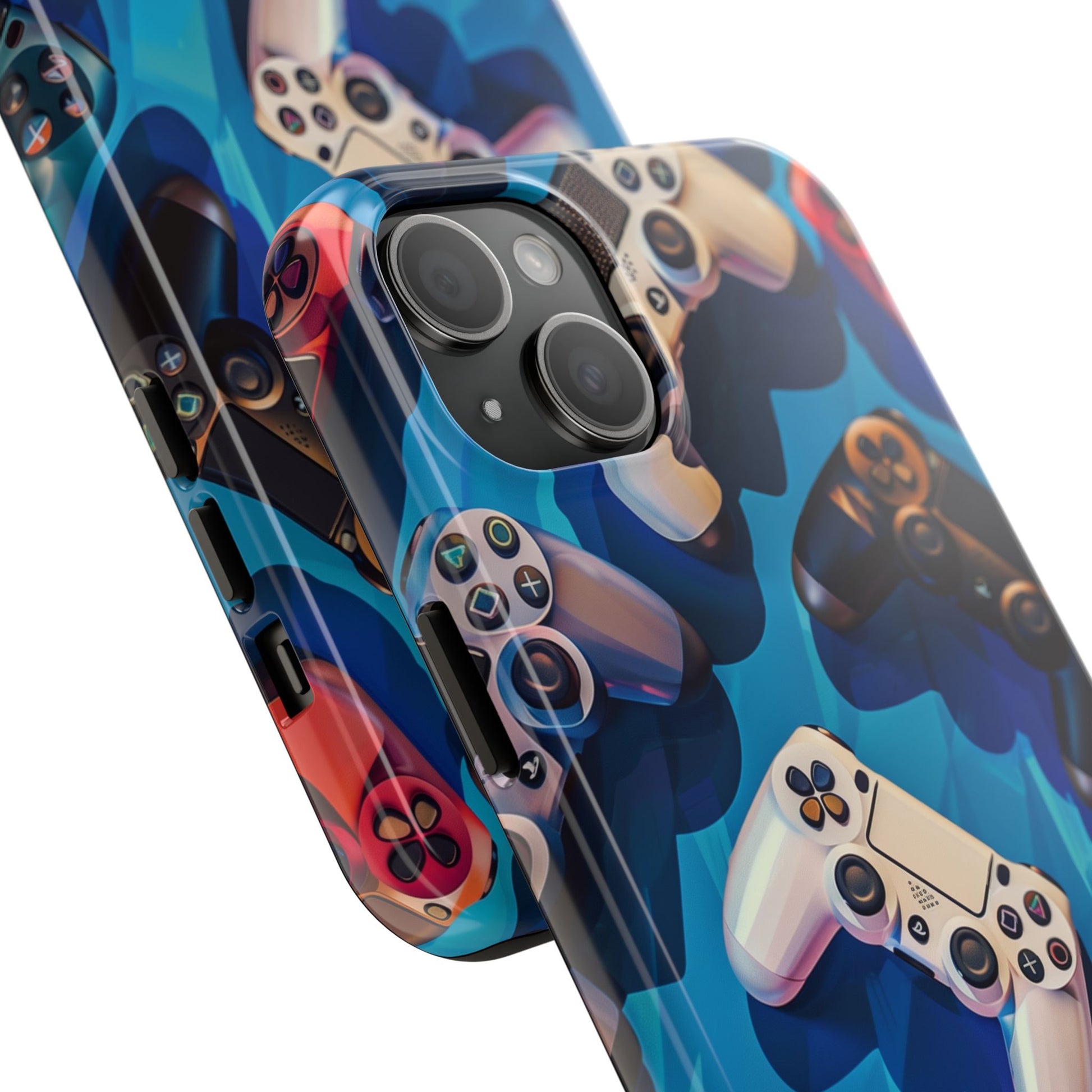 Video Game Controllers iPhone Case - Gamer Tough Phone Cover - Modern Gaming