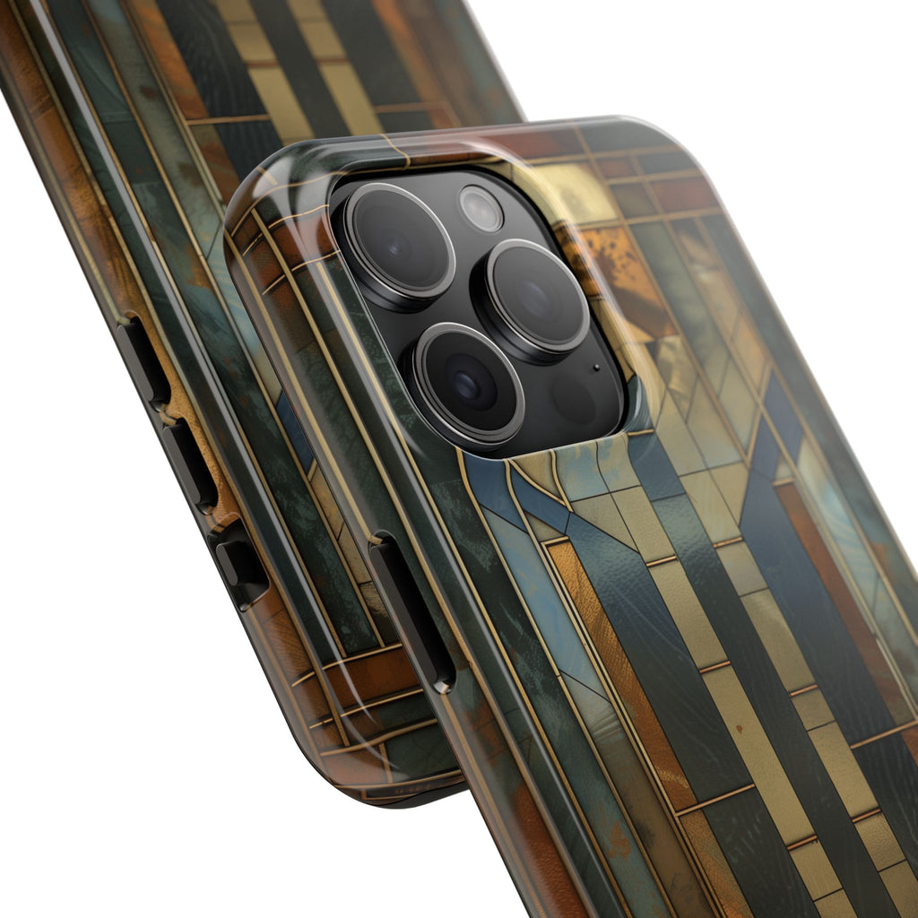 Frank Lloyd Wright Stained Glass Phone Case - Architectural Style Phone Cover - Stained Glass Design Phone Case - Unique Phone Accessory