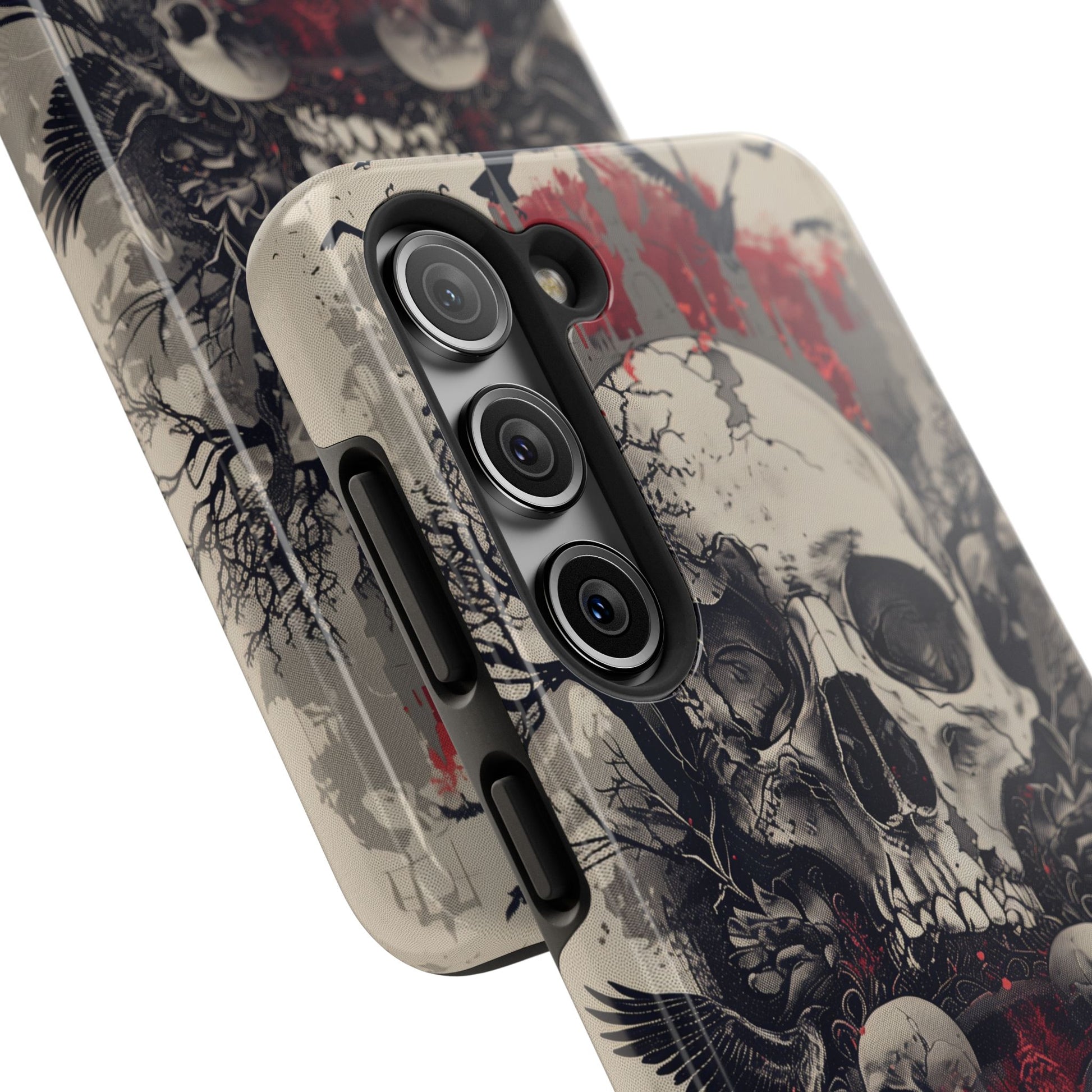 Gothic Art Phone Case Skulls and Crows, Moth Phone Case, Moon and Tarot Phone Case, Halloween Spooky Season, Dark Academia iPhone 15 Pro Max