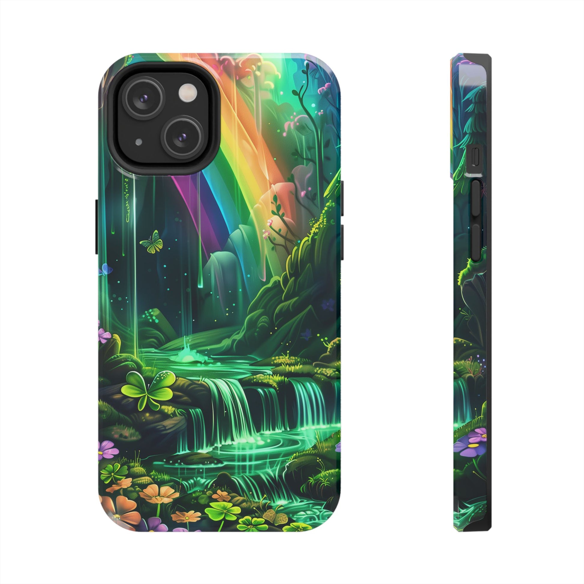 St. Patrick's Day Durable Phone Case, Lucky Phone Case Design, Durable Irish Luck Protective Cover, Holiday Gift Idea