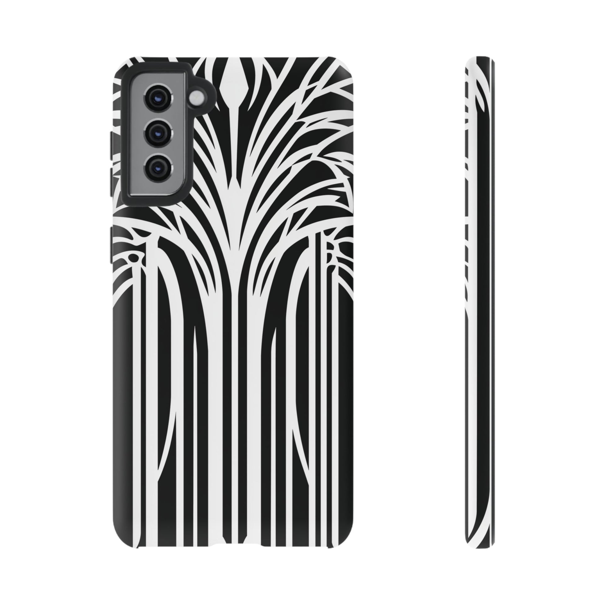 Blank White Art Deco Palm Tree Phone Case Design Lempicka Frank Lloyd Wright Prairie Style Stylish iphone 13 14 15 16 Pro Max Plus Galaxy