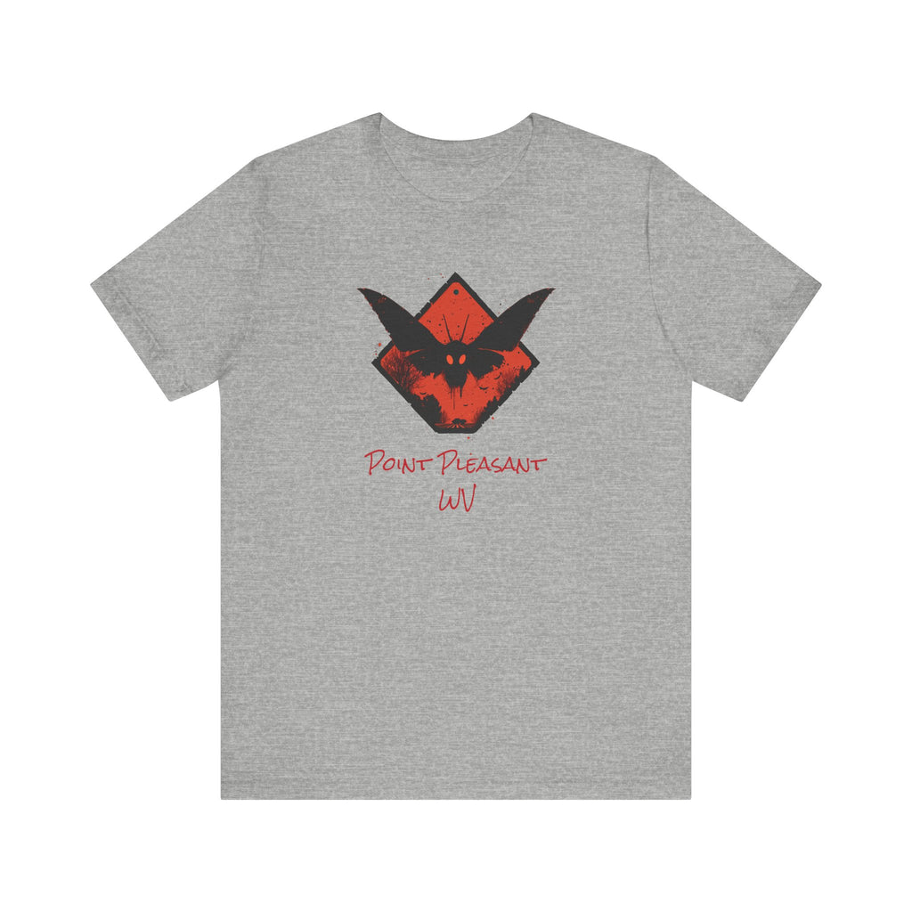 Cryptid Shirt Mothman Graphic Tee, Cryptid Crossing Sign, Ufo Alien Shirt, Cryptid Crossing Gift for Him, Ufo Research, Crypto Zoology Shirt