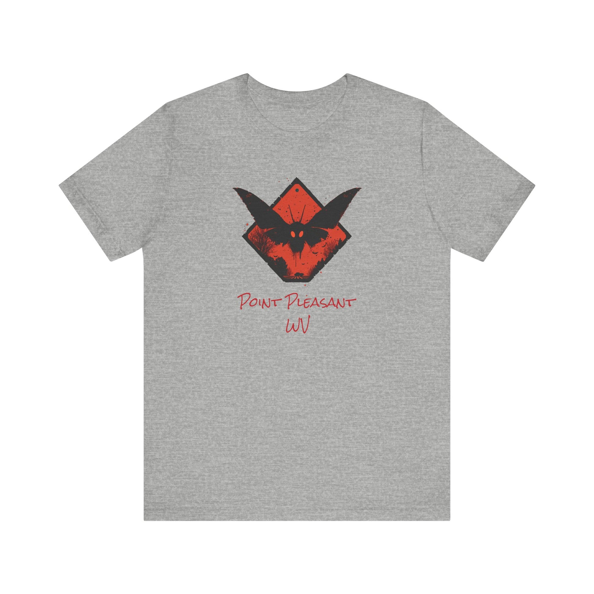 Cryptid Shirt Mothman Graphic Tee, Cryptid Crossing Sign, Ufo Alien Shirt, Cryptid Crossing Gift for Him, Ufo Research, Crypto Zoology Shirt