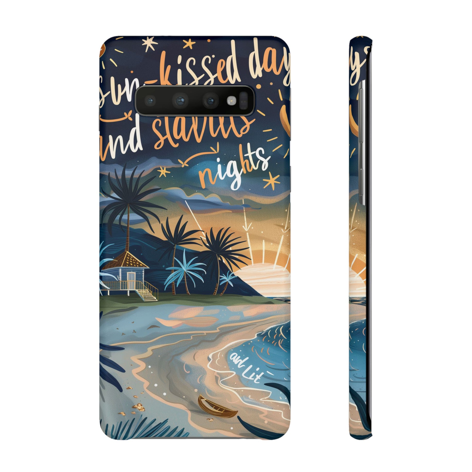 Sun Kissed Days and Starlit Nights Slim Case for Android