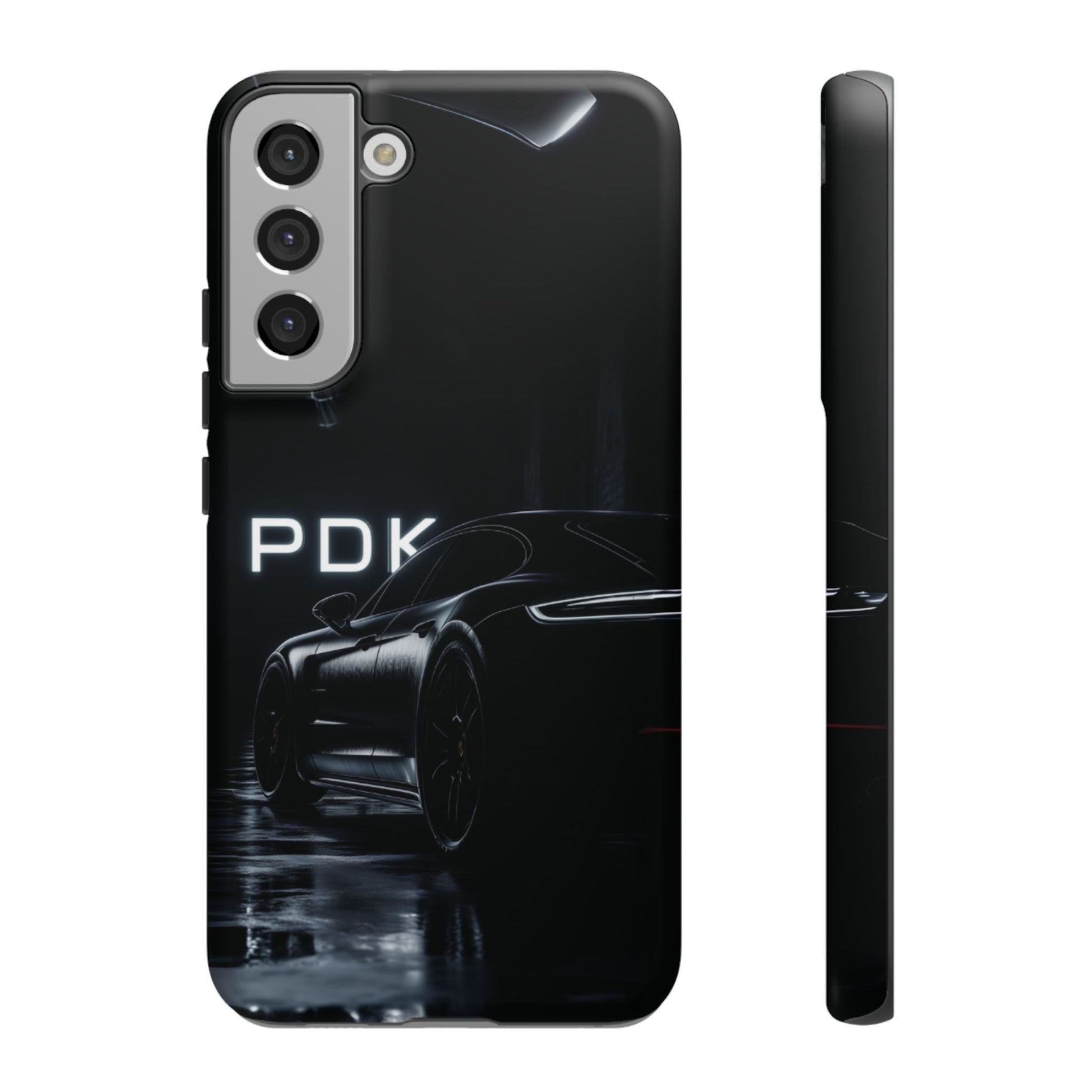 German Super Sports Car Phone Case Car Lover Gift Inspired Neon Sign Font iPhone 13 14 15 16 Pro Max Double Clutch Granny Shifting