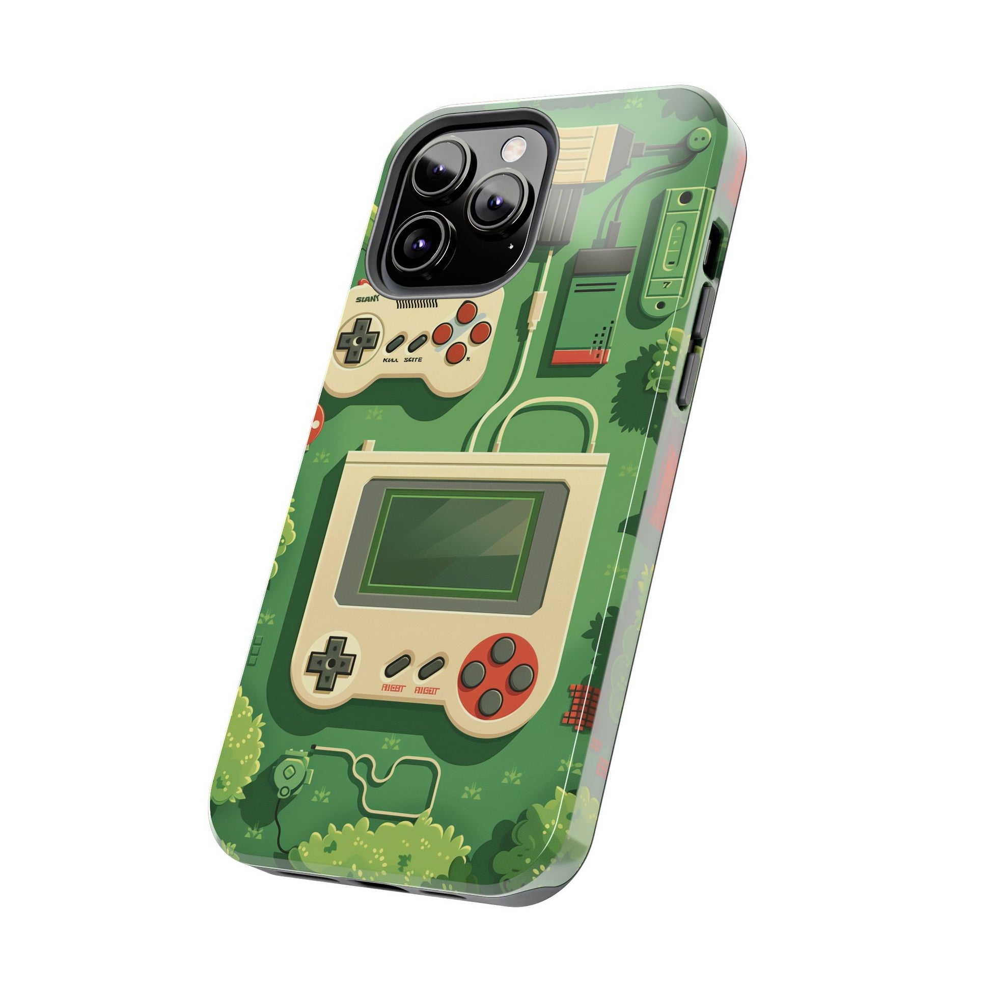 Durable iPhone Case with Alternative Universe Game Console Design - Protective Phone Cover - Fun and Sturdy Gaming Accessory - Gamer Gift