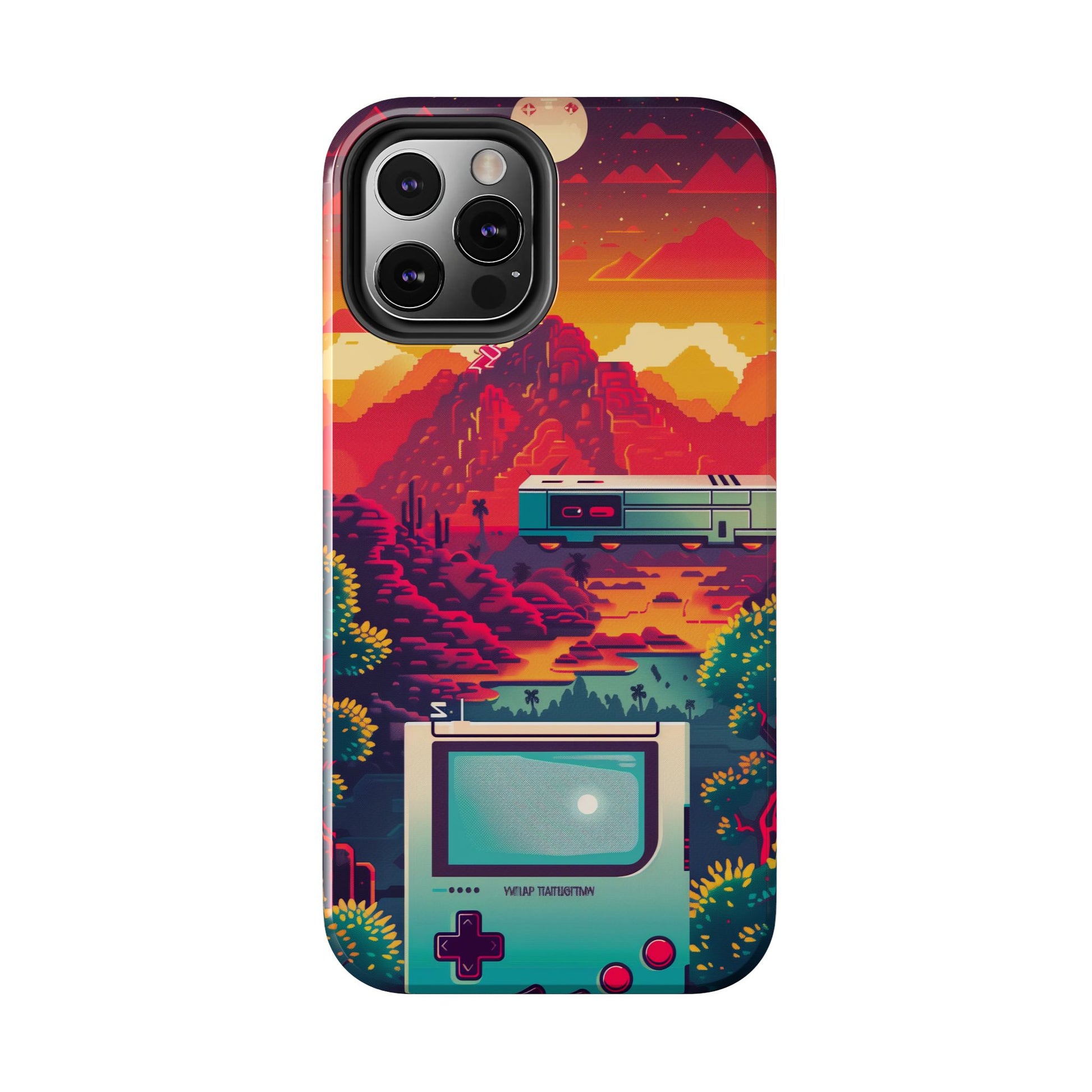 Durable iPhone Case with Alternative Universe Game Console Design - Protective Phone Cover - Fun and Sturdy Gaming Accessory - Gamer Gift