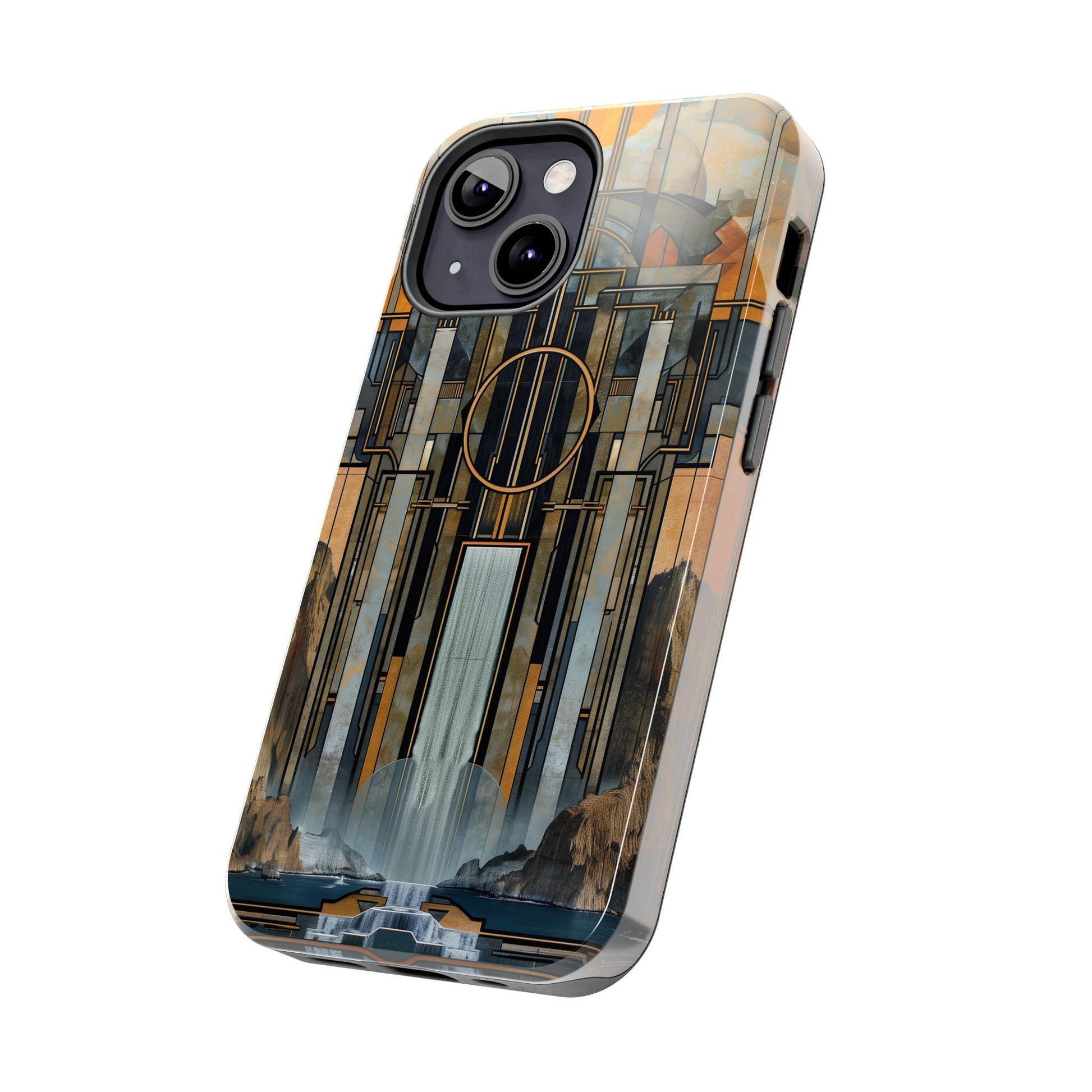 Falling Water Inspired Phone Case - Frank Lloyd Wright Design - Architectural Phone Cover - Unique Phone Accessory