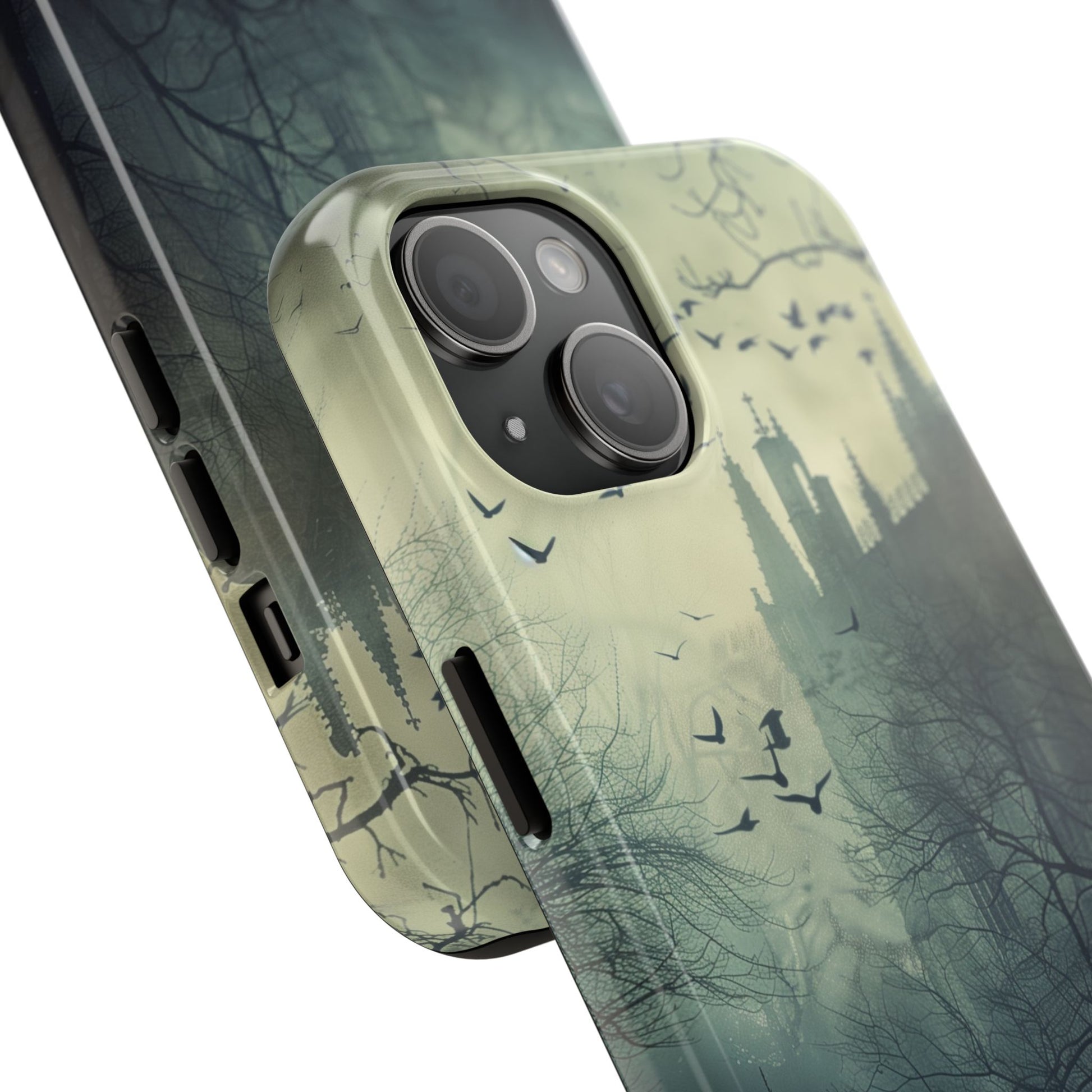 Gothic Architecture Phone Case, Dark Academia Phone Case, Moon and Tarot Case, Halloween Spooky Season, Dark Academia iPhone 15 Pro Max