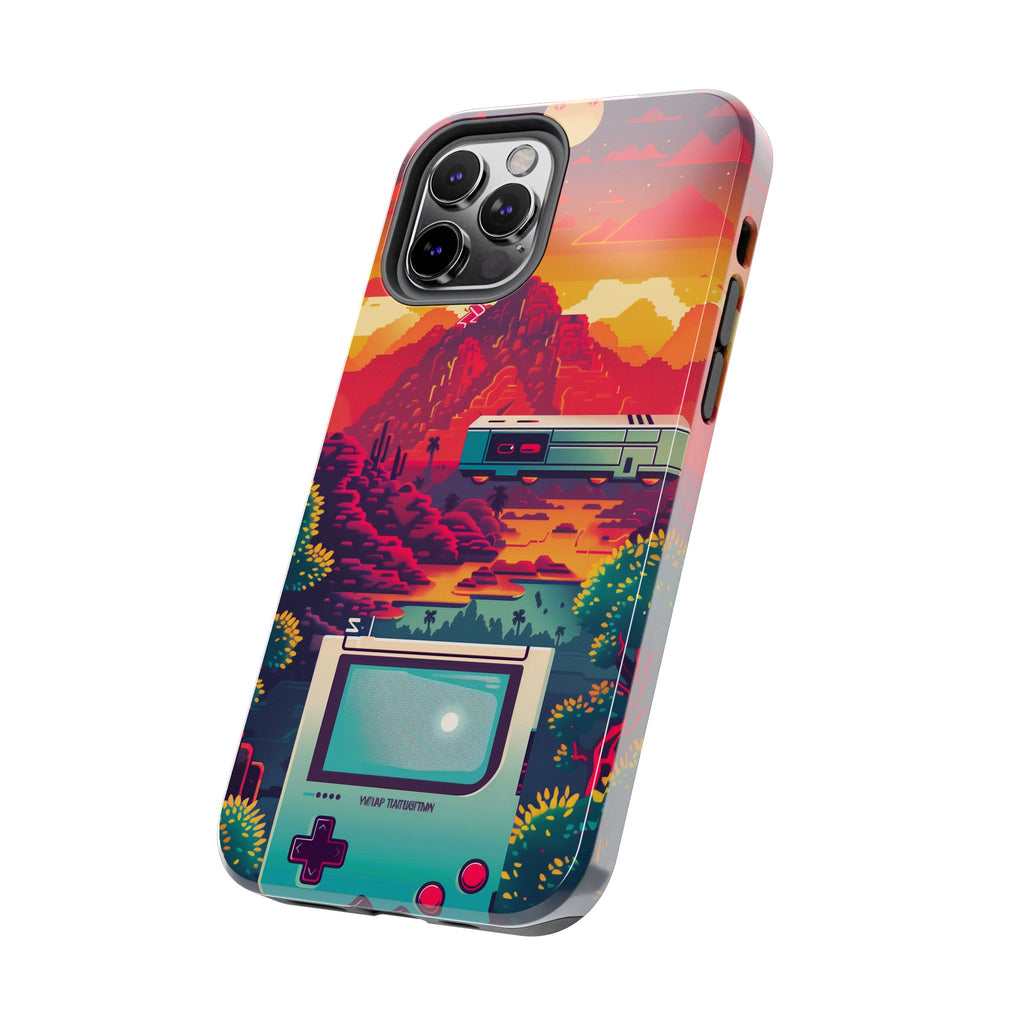 Durable iPhone Case with Alternative Universe Game Console Design - Protective Phone Cover - Fun and Sturdy Gaming Accessory - Gamer Gift
