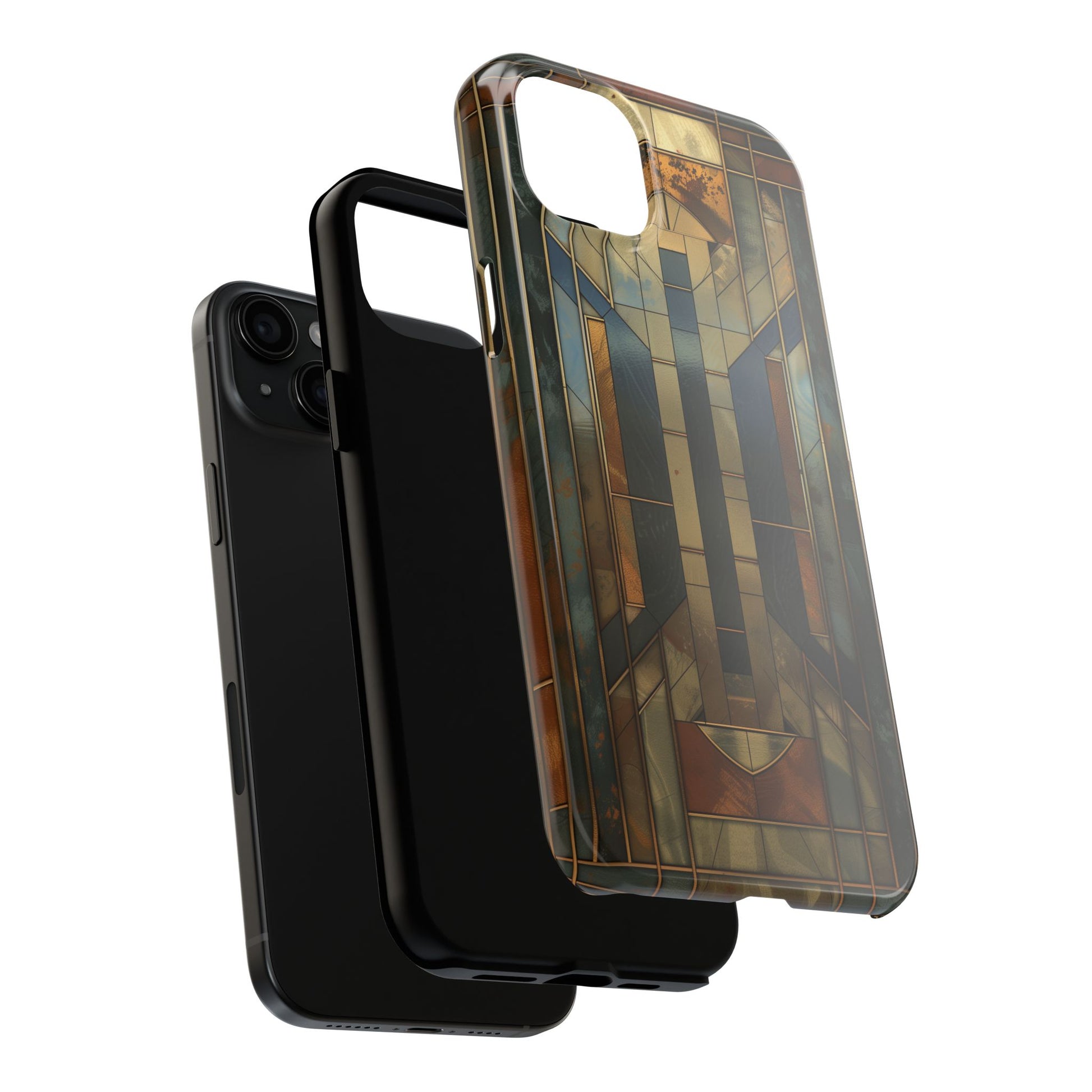 Frank Lloyd Wright Stained Glass Phone Case - Architectural Style Phone Cover - Stained Glass Design Phone Case - Unique Phone Accessory