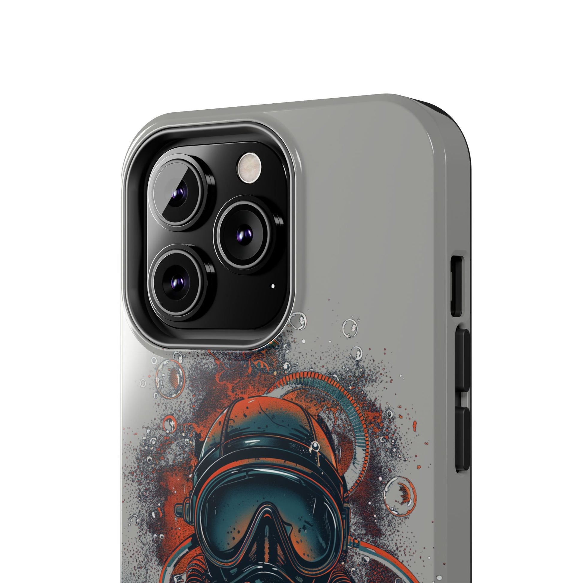 Light Custom iPhone Case, Personalized Phone Case, SCUBA Phone Case, SCUBA Diver Case, Custom Diver Phone Case, Gift for SCUBA Diver