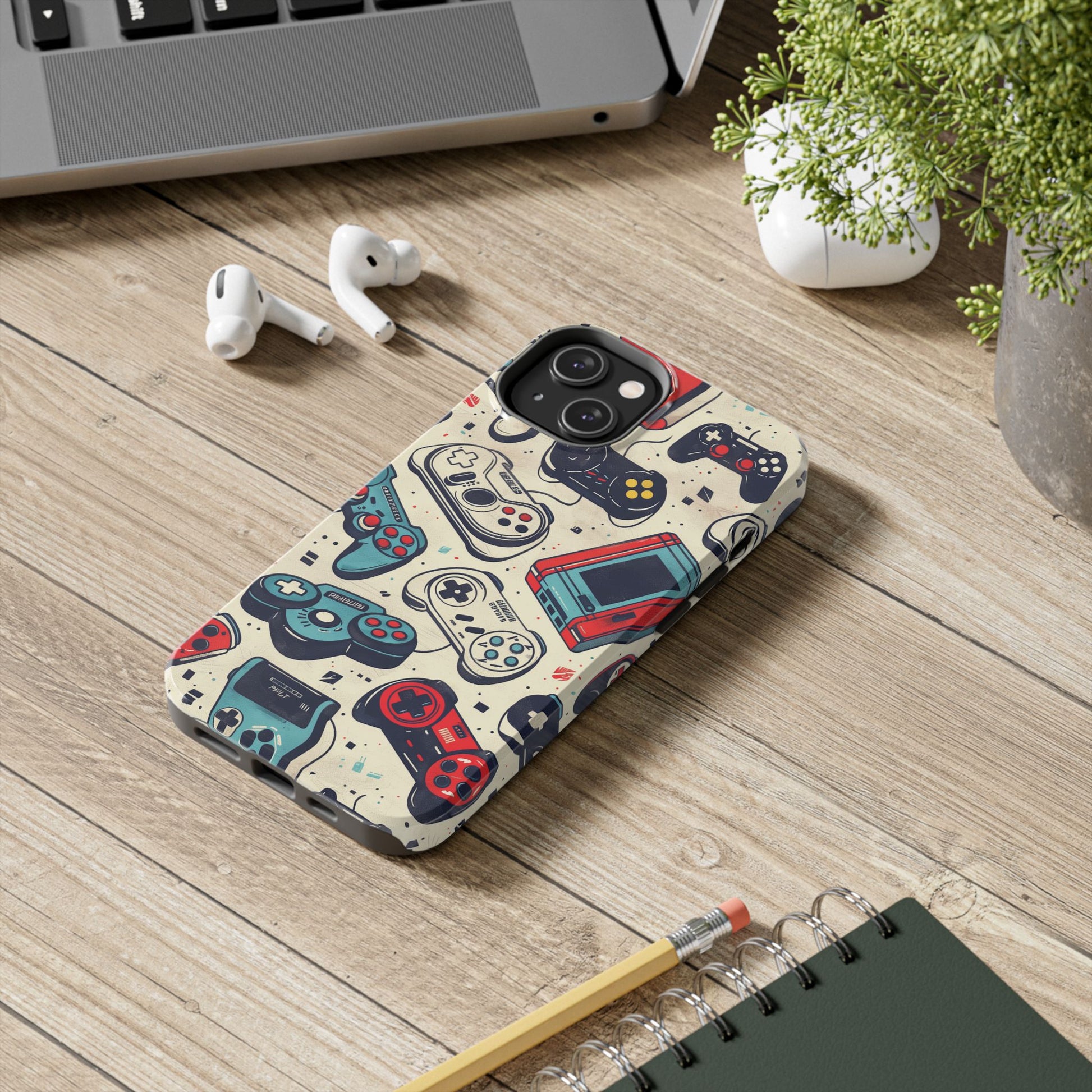 Video Game Controller iPhone Case - Gamer Tough Phone Case - Retro Gaming - Gamer Gift
