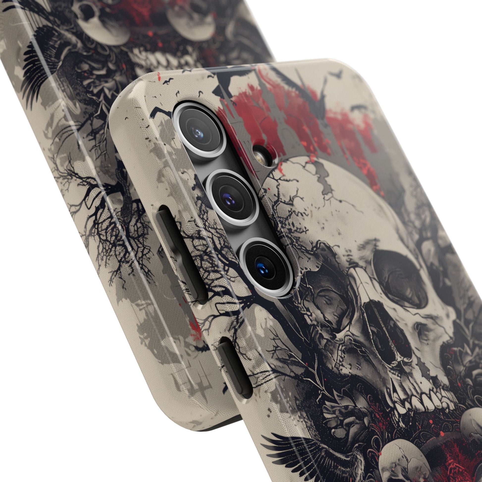 Gothic Art Phone Case Skulls and Crows, Moth Phone Case, Moon and Tarot Phone Case, Halloween Spooky Season, Dark Academia iPhone 15 Pro Max