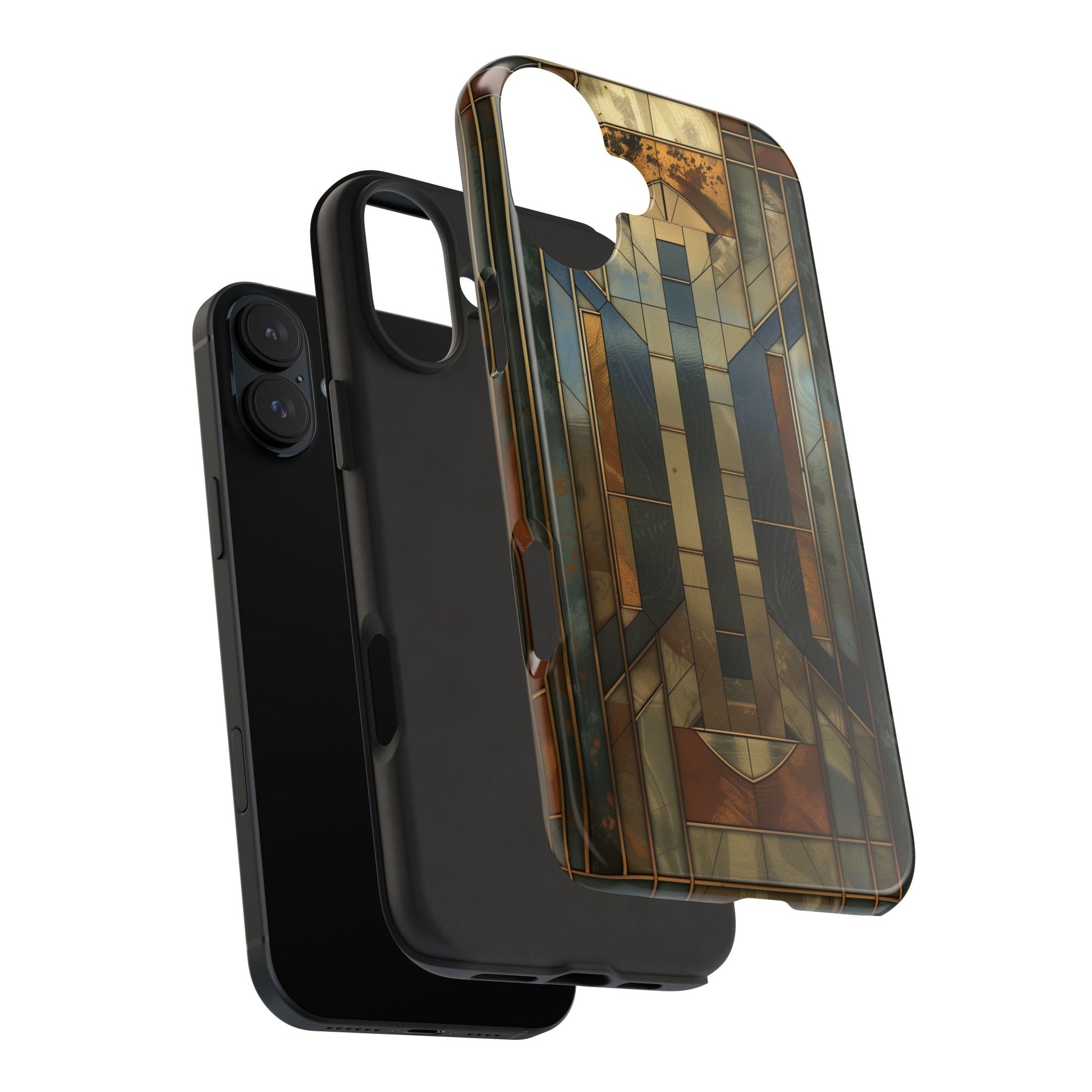 Frank Lloyd Wright Stained Glass Phone Case - Architectural Style Phone Cover - Stained Glass Design Phone Case - Unique Phone Accessory