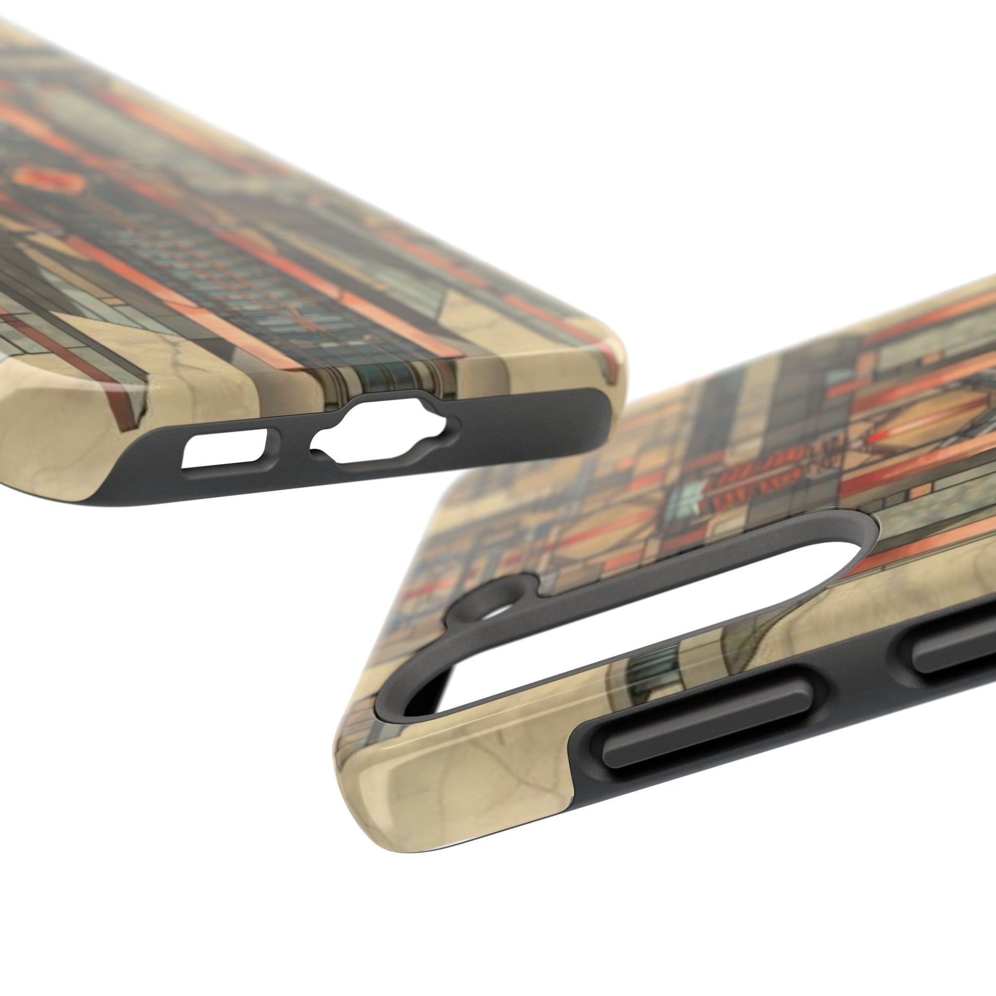 Prairie Style Frank Lloyd Wright Phone Case - Architectural Design iPhone Tough Cover - Unique Art Deco Protective Accessory