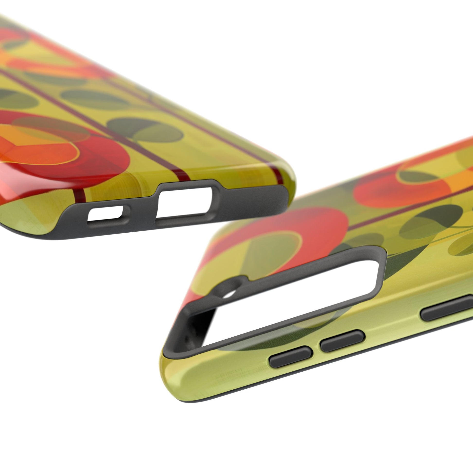 Atomic Flower Phone Case, Mid-Mod Phone Case, Artwork iPhone Case, Unique Floral Pattern Phone Case, Art Deco, Minimalist, Tough Iphone Case