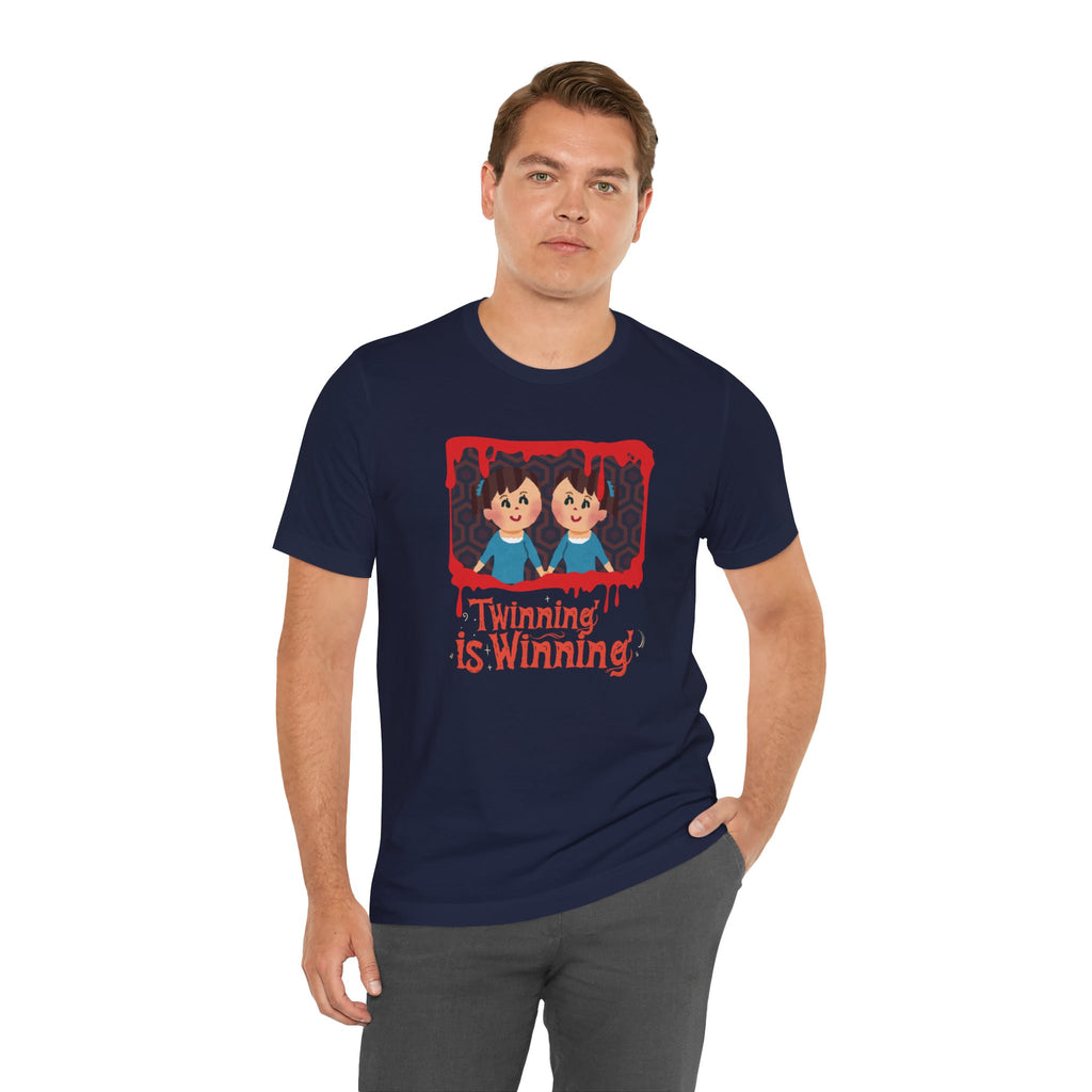 Twinning is Winning Shining Inspired Halloween Graphic Tee