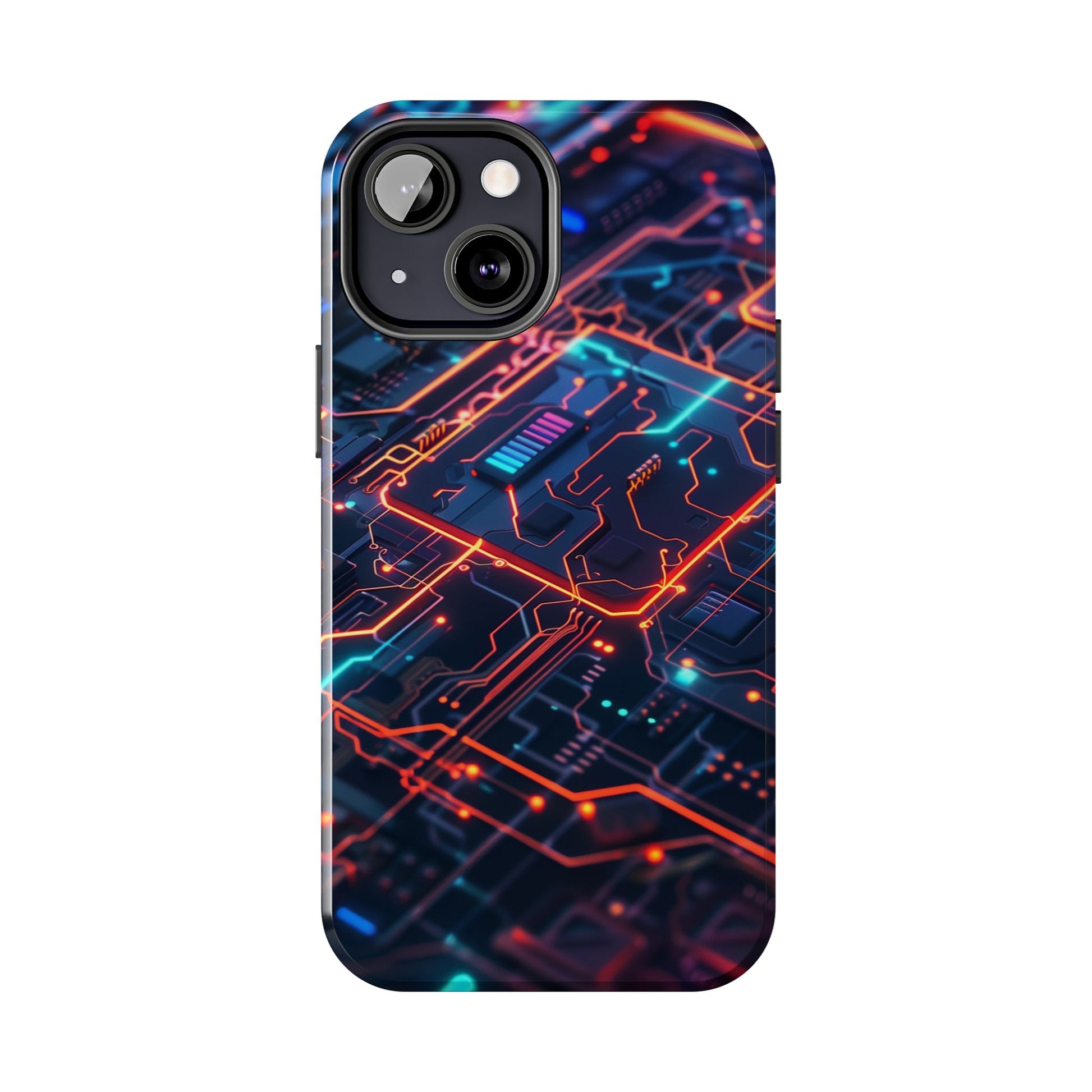 Circuit Board Phone Case, Futuristic Circuit Phone Case, High-Tech Gift, Custom Sci-Fi Phone Case, iphone 15 pro max