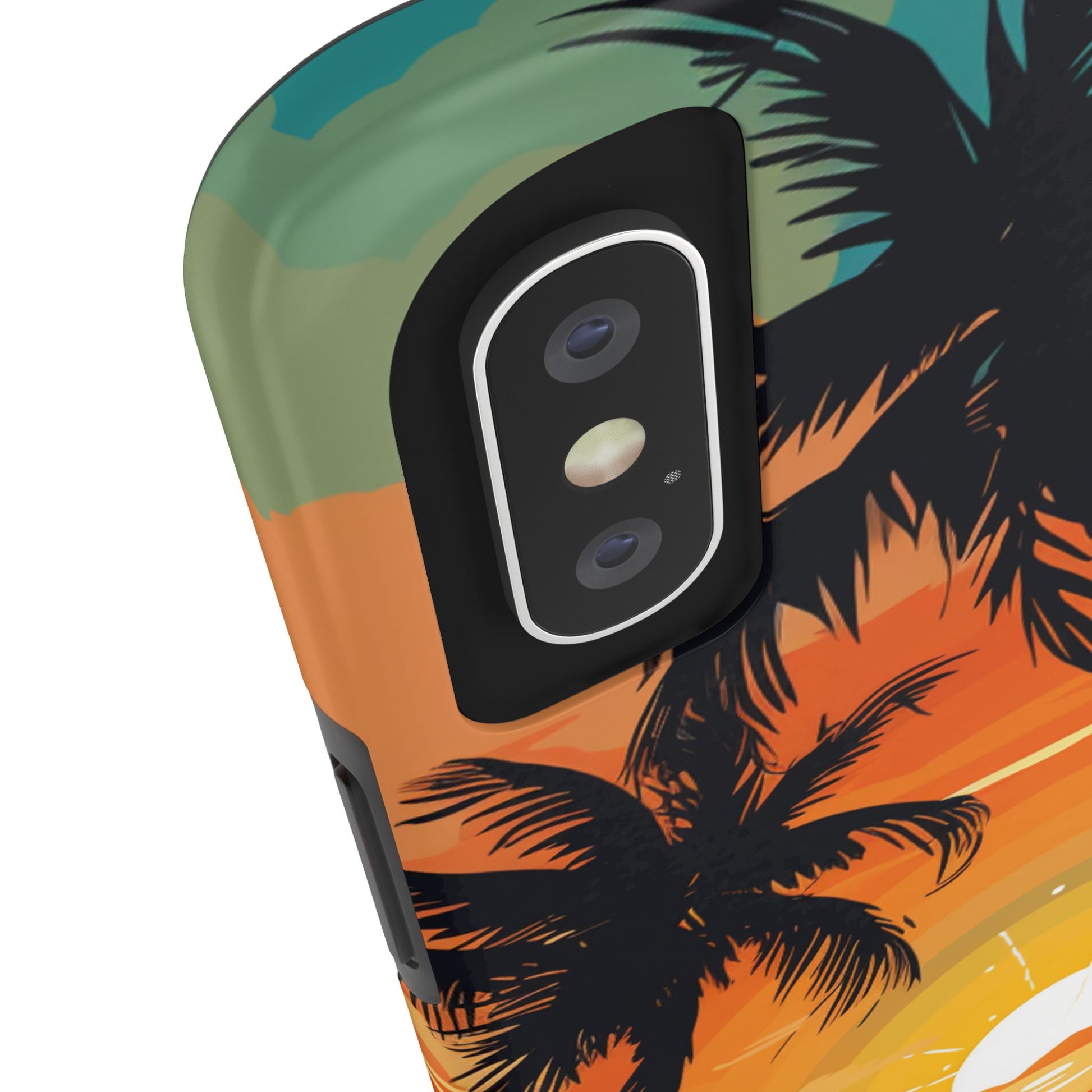 Palm Trees and Sunsets Tough iPhone Cases