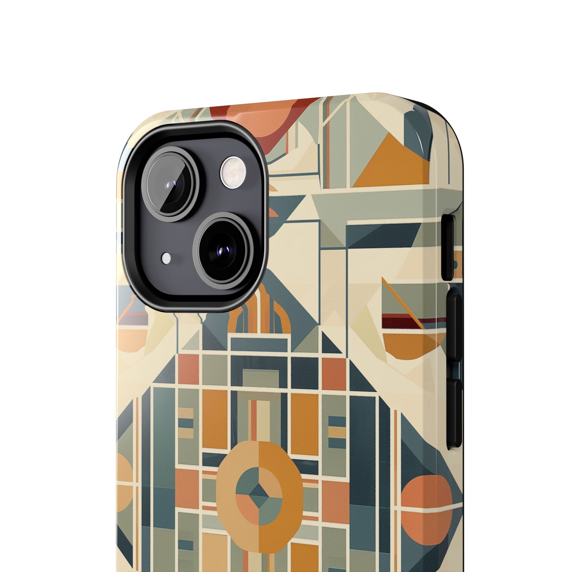 Diamond Frank Lloyd Wright Inspired Phone Case - Geometric Elegance for iPhone Models