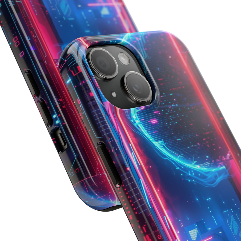 Circuit Board Phone Case, Futuristic Circuit Phone Case, High-Tech Gift, Custom Sci-Fi Phone Case, iphone 15 pro max